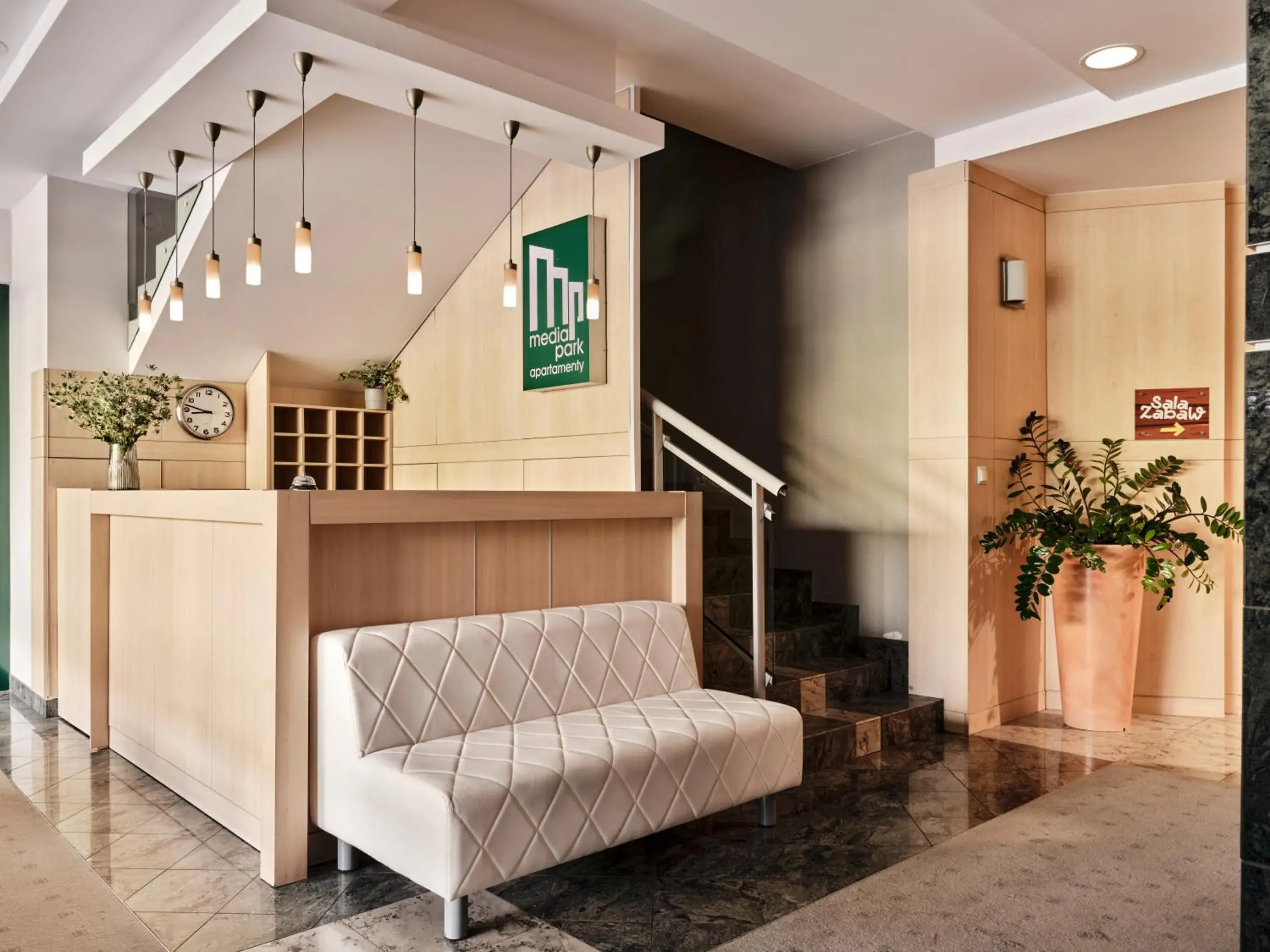 Lobby or reception in Apartamenty Media Park Lobby or reception in Apartamenty Media Park