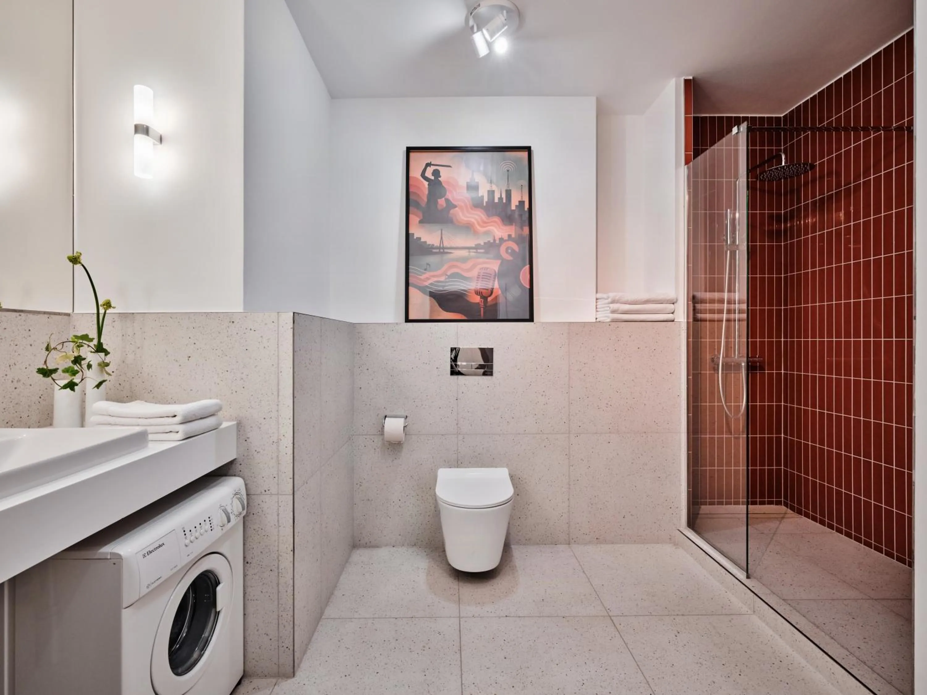 Shower in Apartamenty Media Park