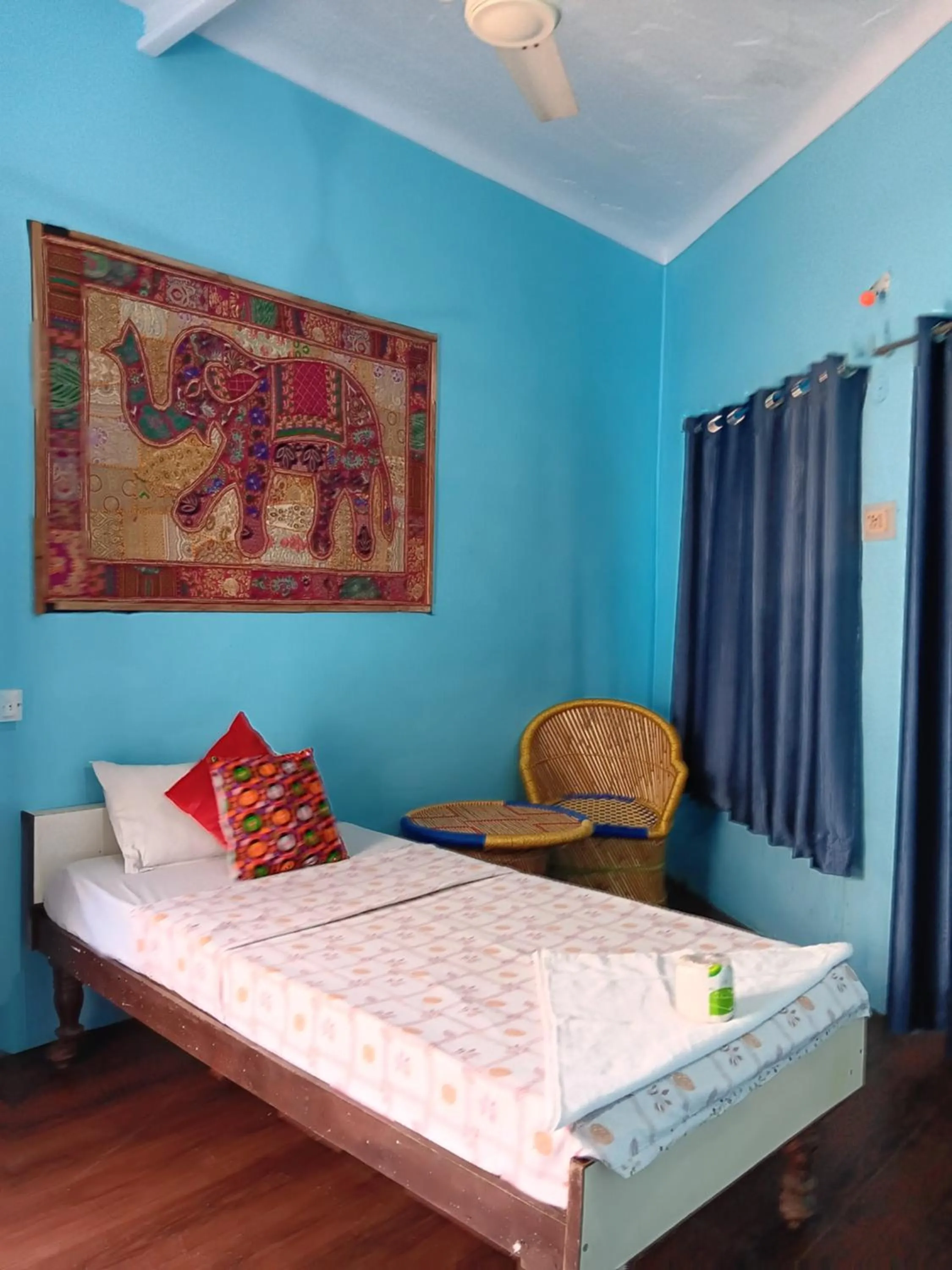 Bed in Mayur Guest House