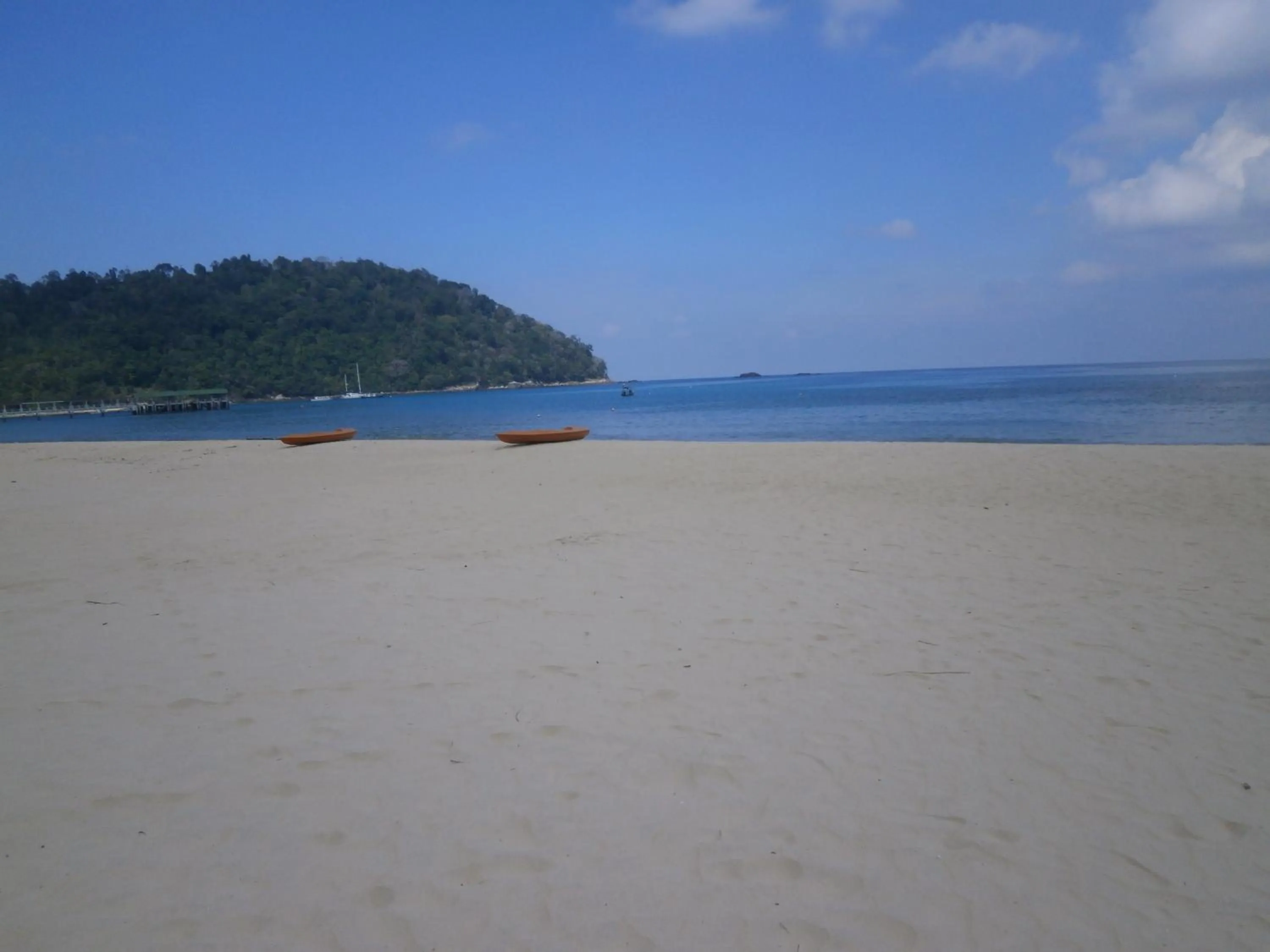 Beach in Rainbow Tioman Cottage