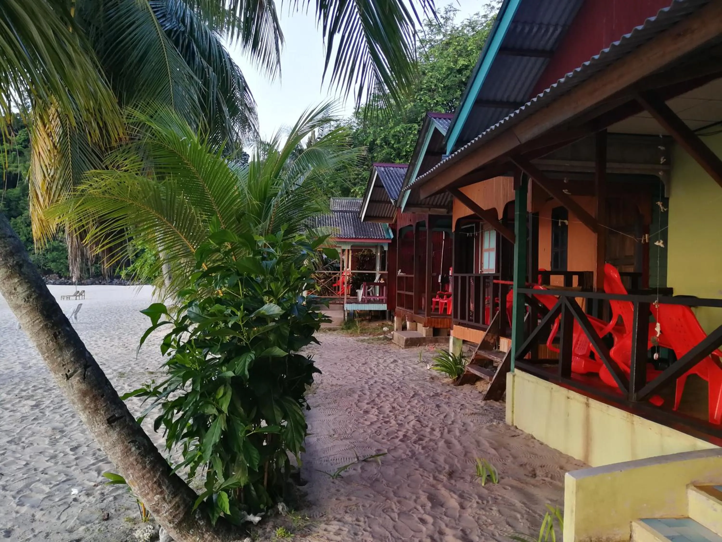 Property building in Rainbow Tioman Cottage