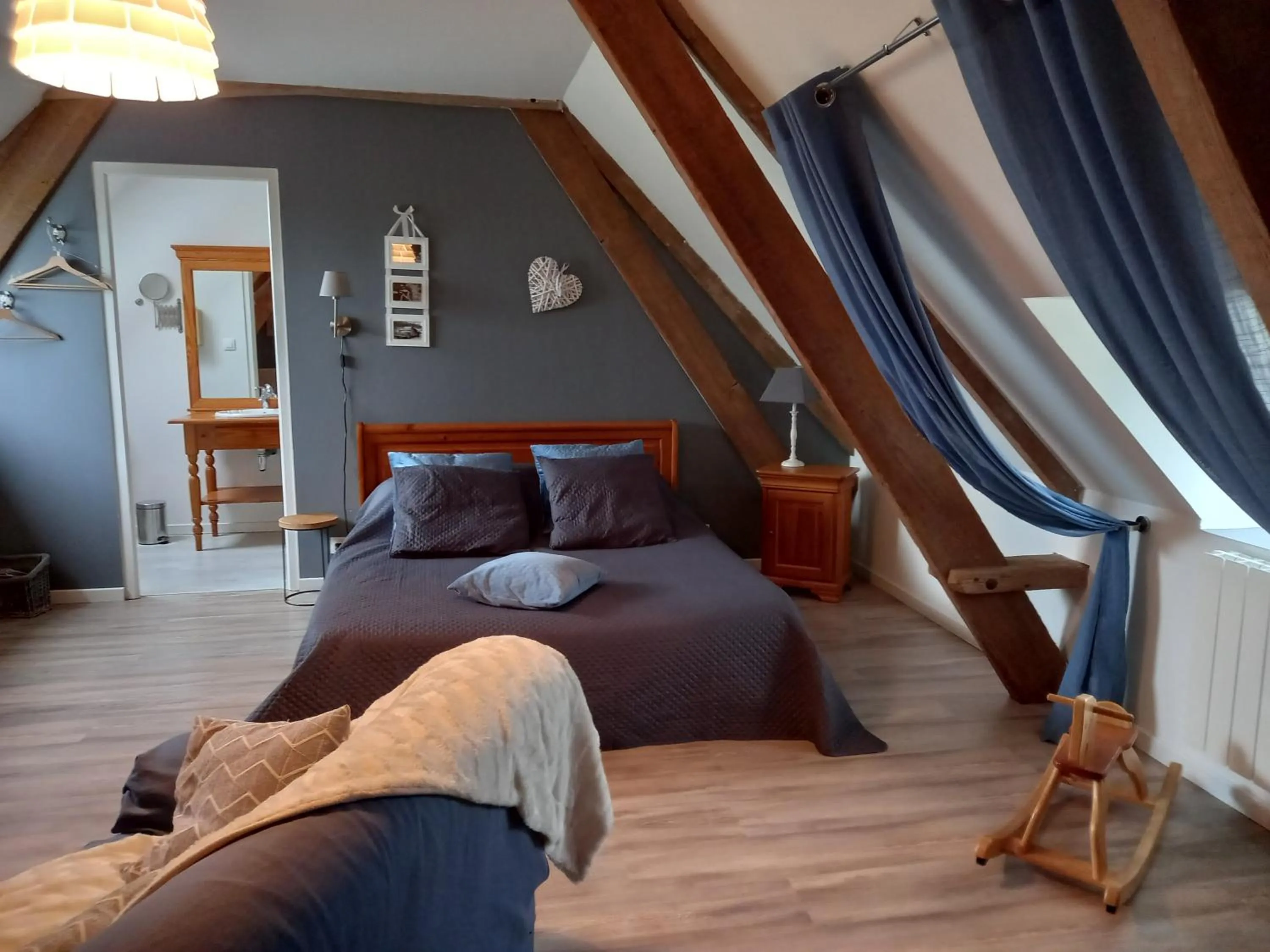 Bed in Ferme du Rupalley