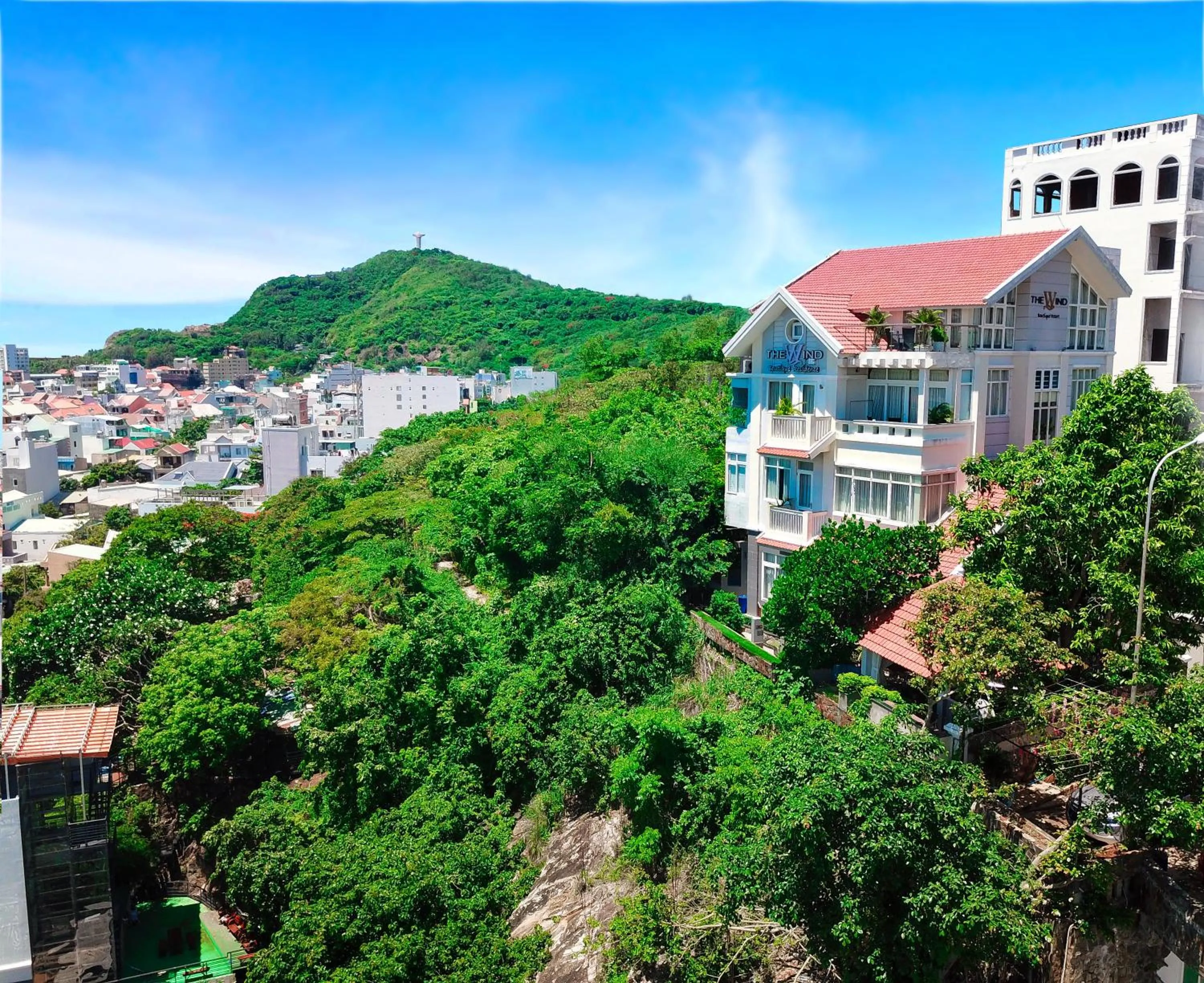 Bird's eye view in The Wind Resort - Tropical Hillside Escape