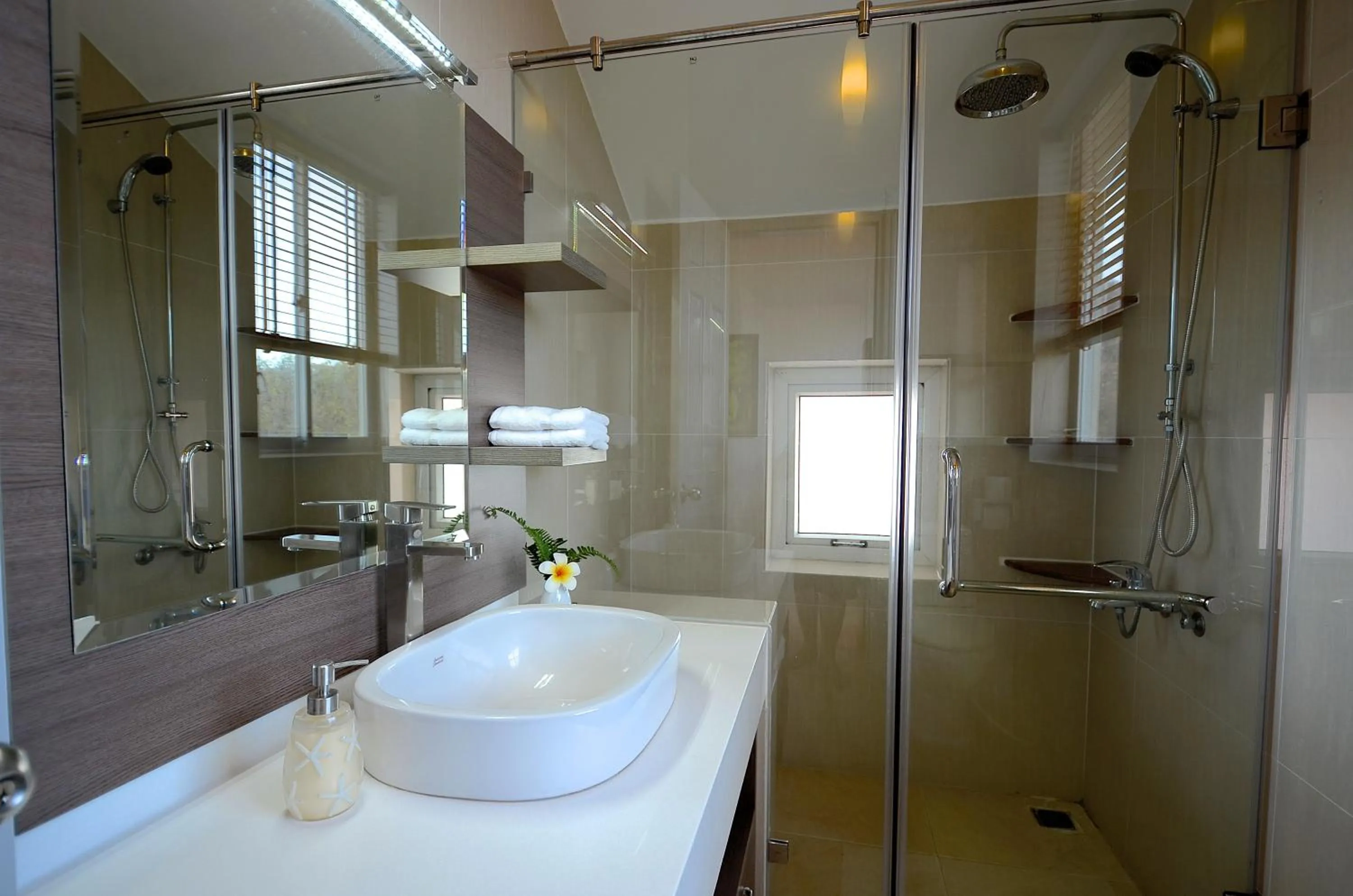 Bathroom in The Wind Resort - Tropical Hillside Escape