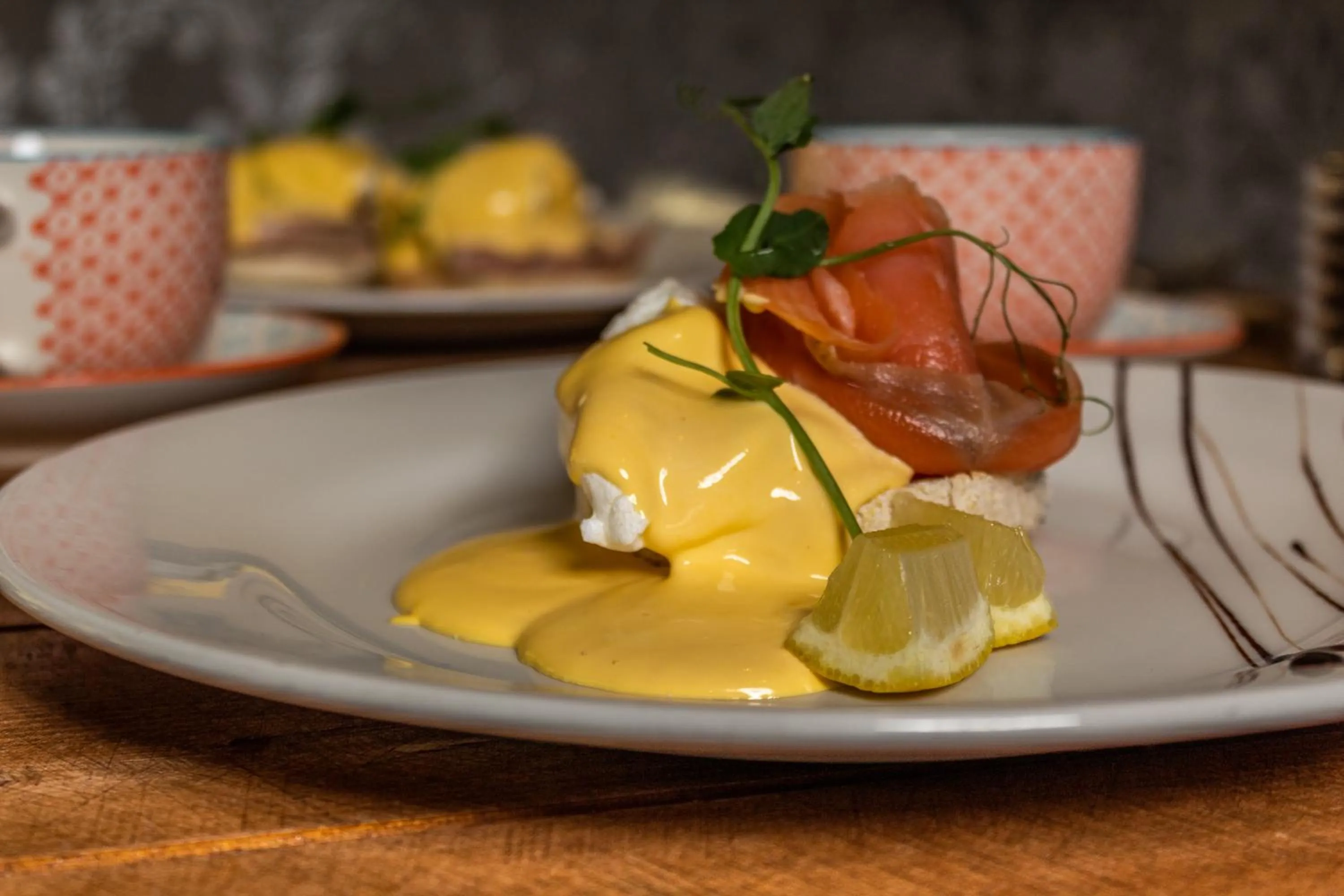 English/Irish breakfast in Thomas Wright House