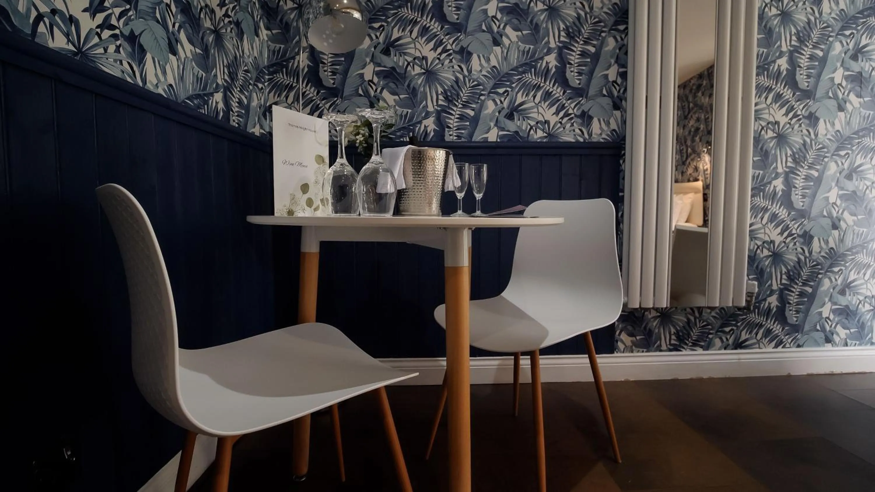 Dining area in Thomas Wright House