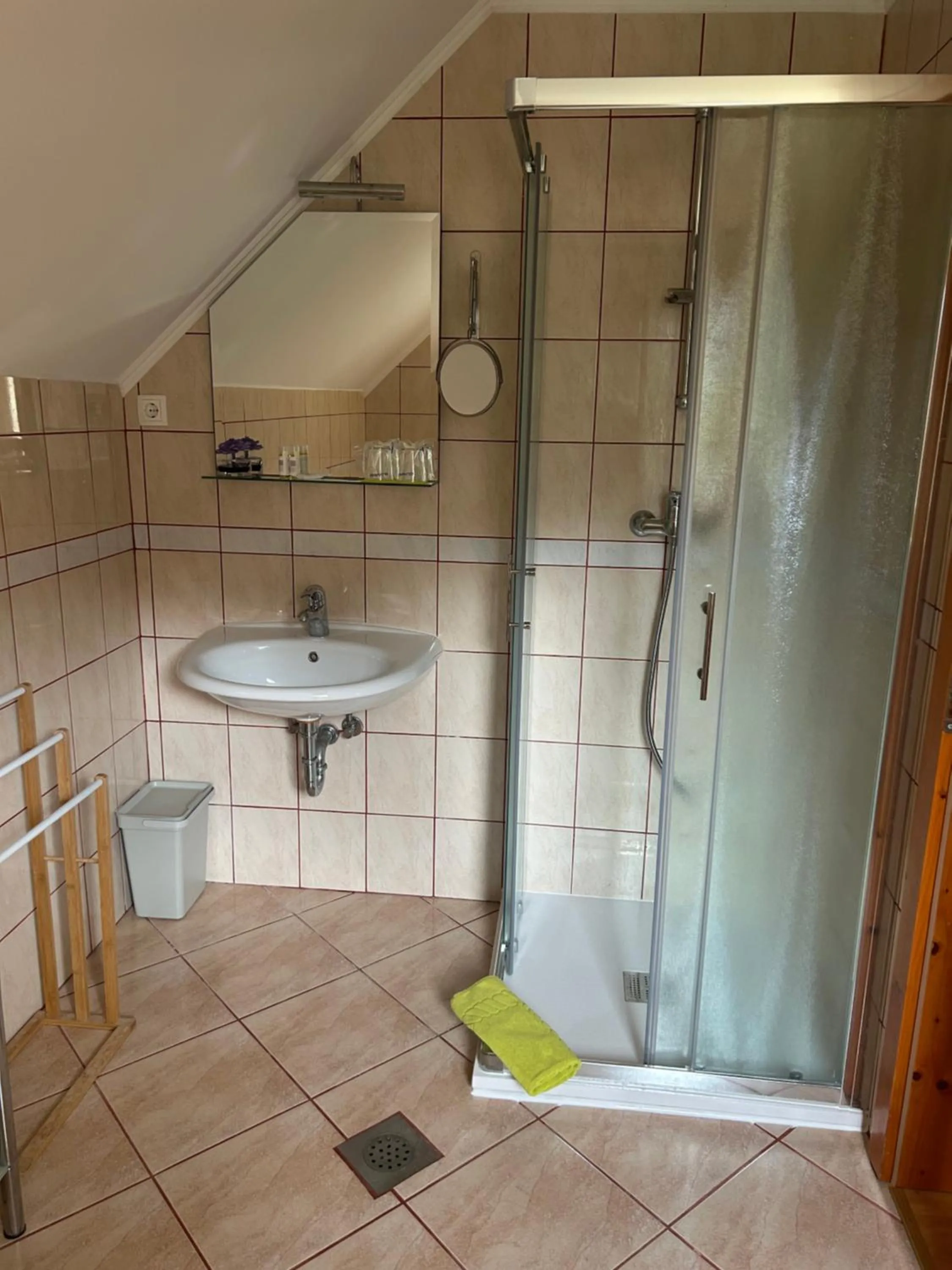 Shower in Tourist farm Gradišnik