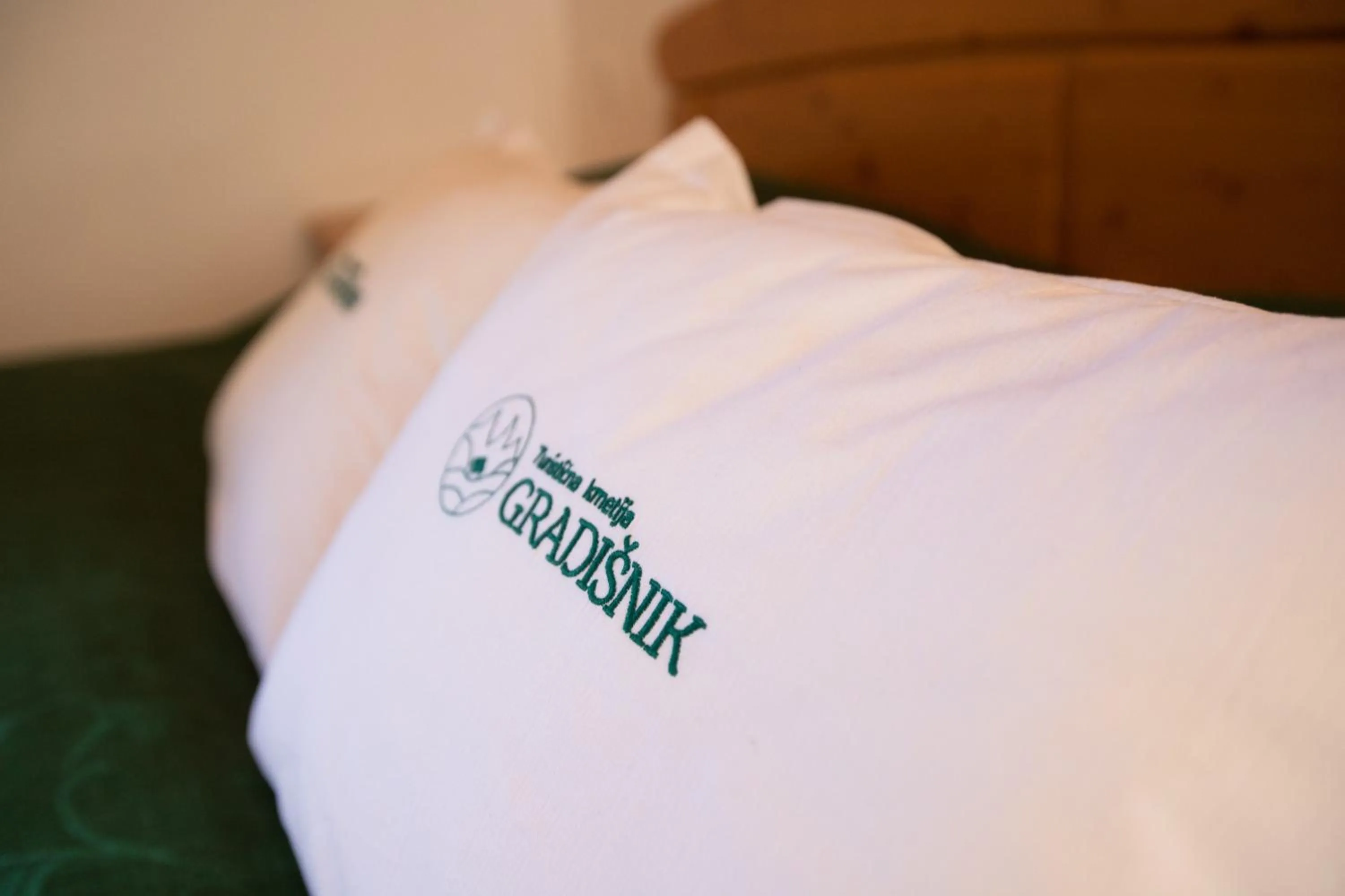 Bed in Tourist farm Gradišnik