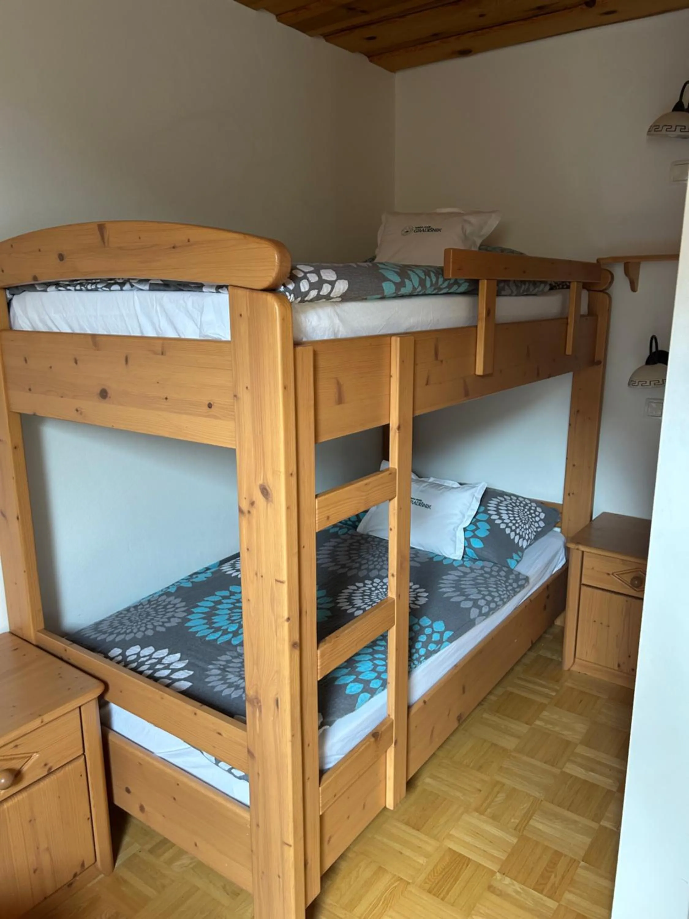 Bed in Tourist farm Gradišnik