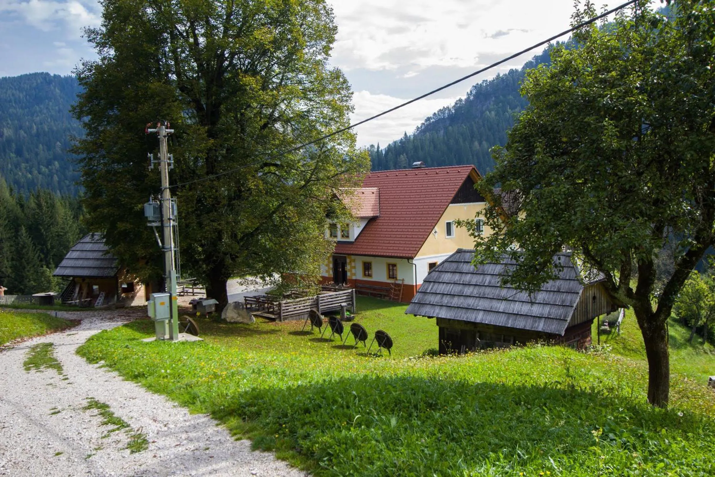Property building in Tourist farm Gradišnik