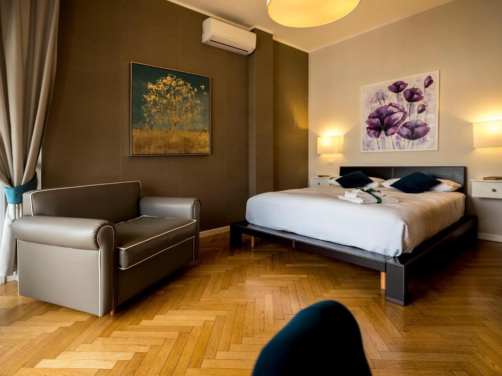 View (from property/room), Bed in Attico 195