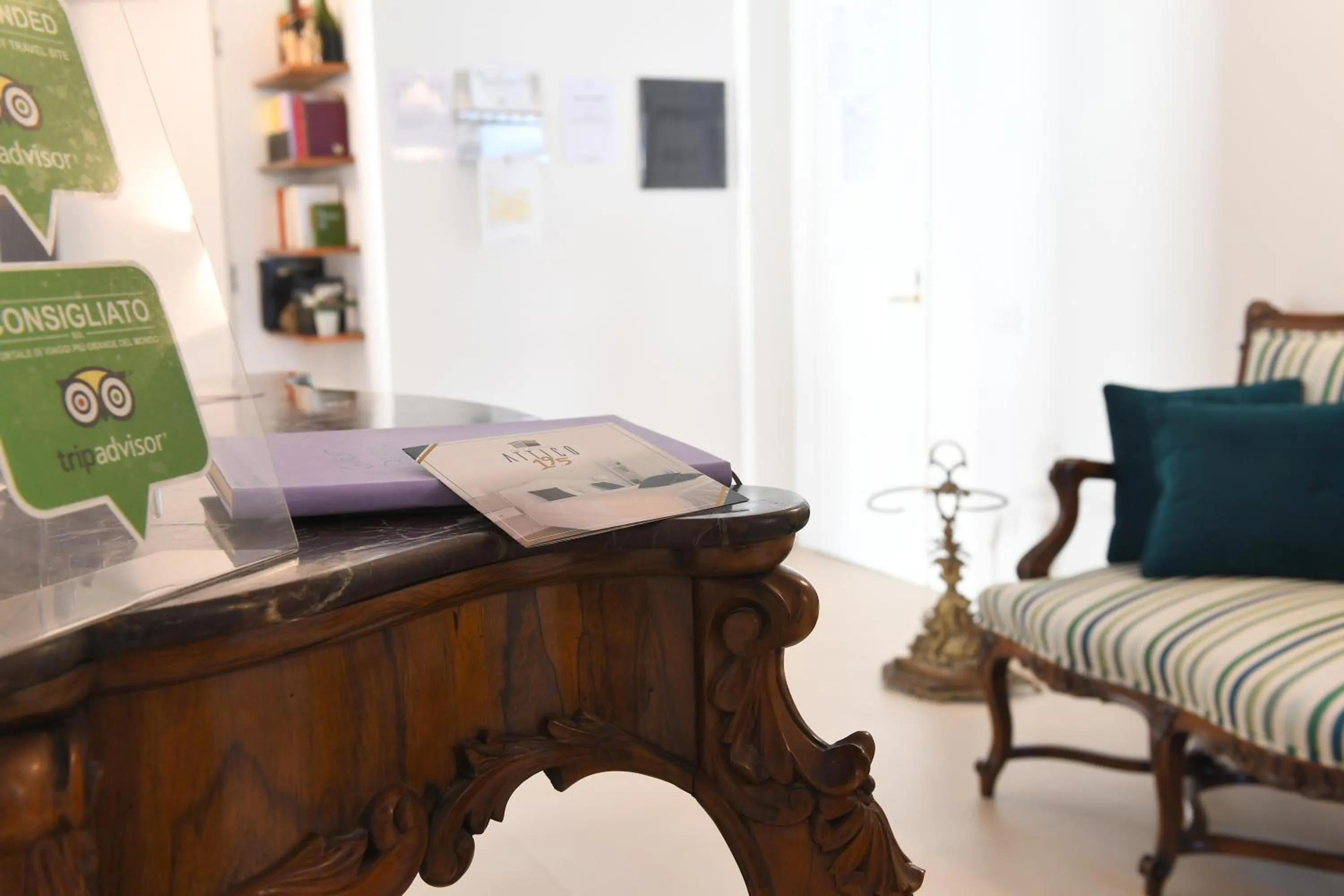 Lobby or reception in Attico 195