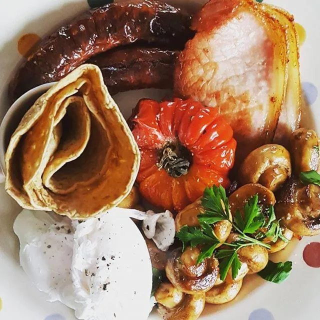 Food close-up in The Dorm Bed and Breakfast