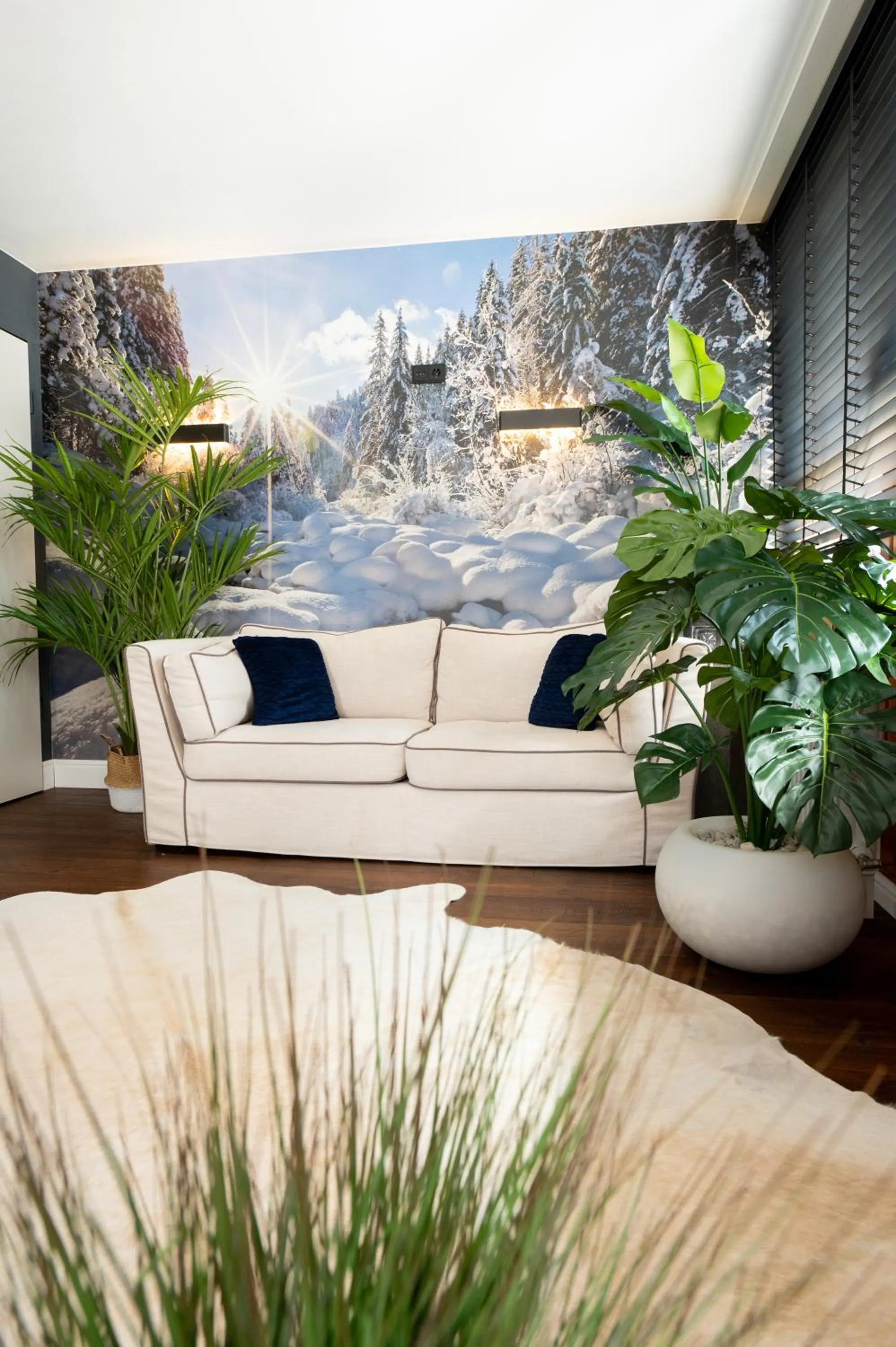 Living room in ALPENLIEBE - Sauna & Whirlpool - APARTments