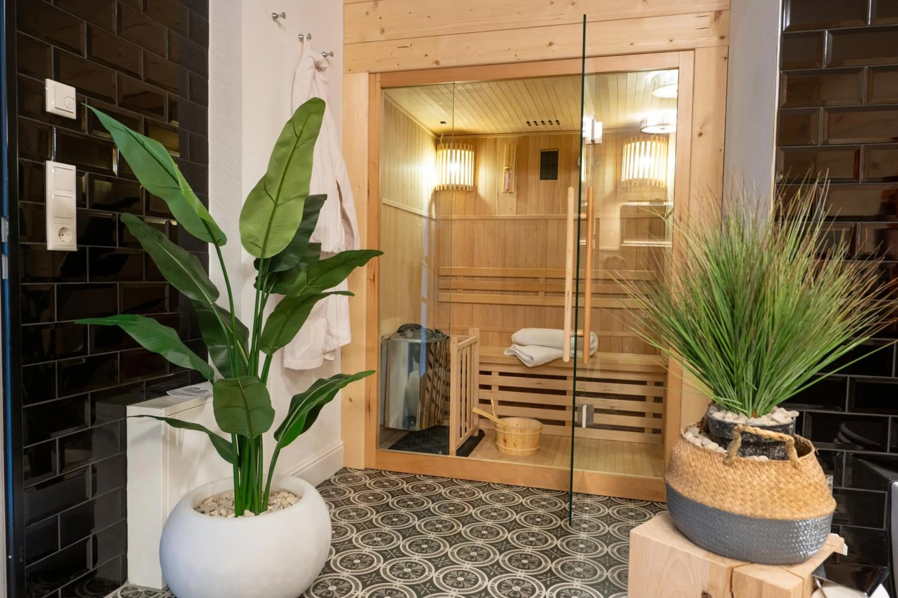 Bathroom in ALPENLIEBE - Sauna & Whirlpool - APARTments