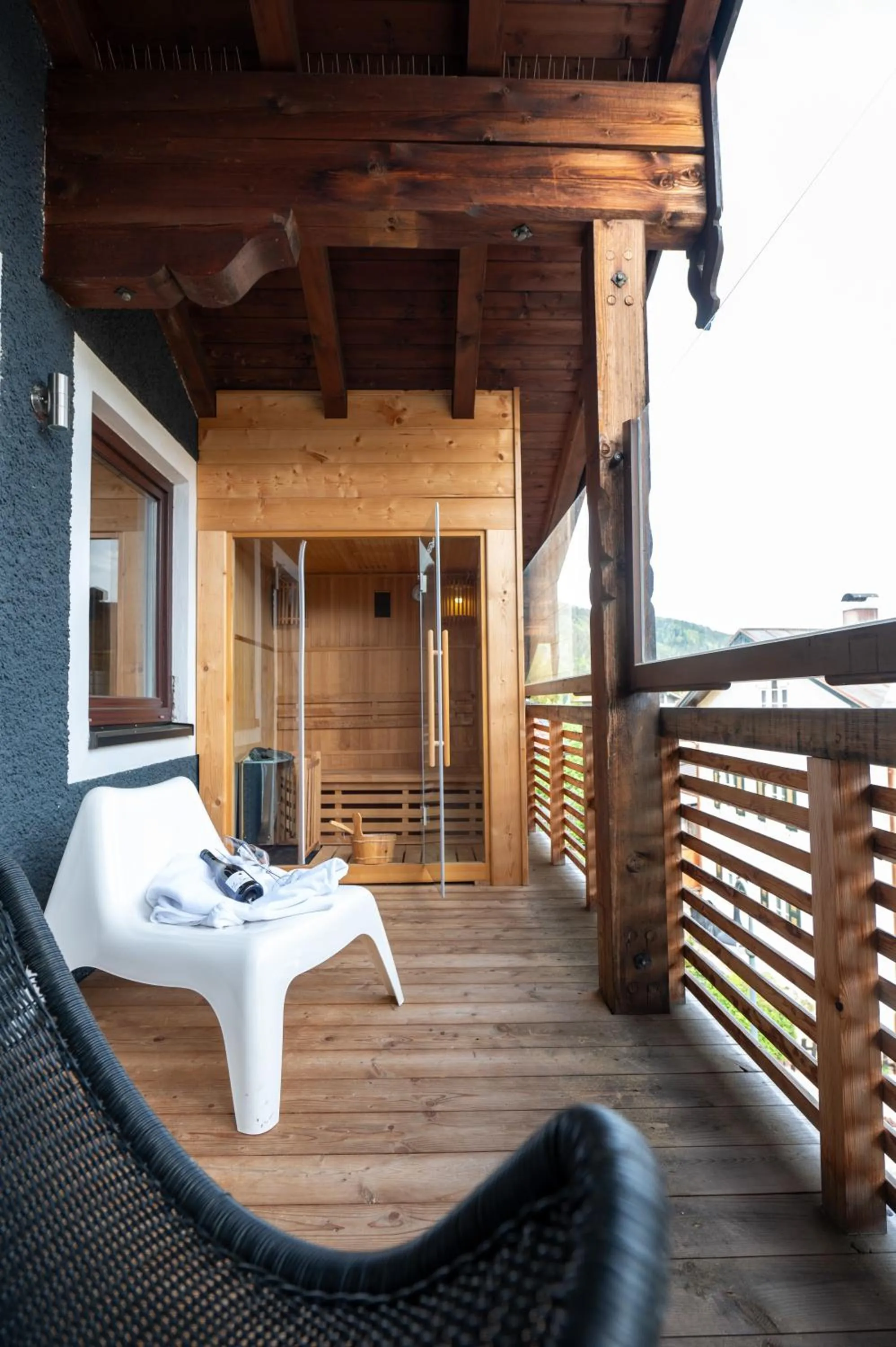 Sauna in ALPENLIEBE - Sauna & Whirlpool - APARTments