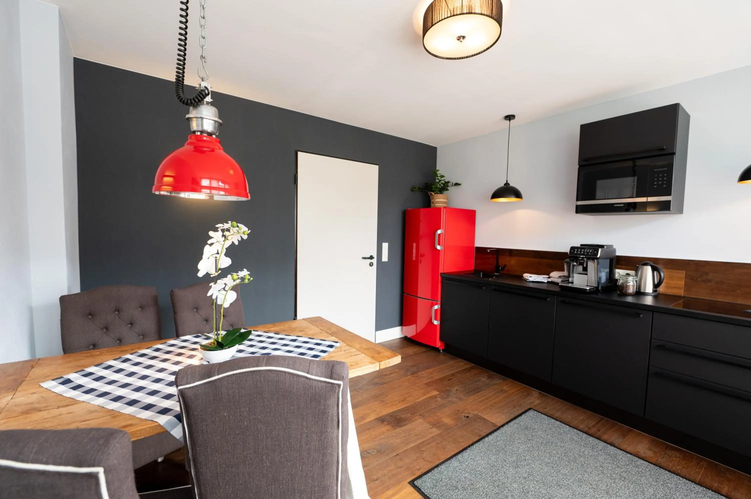 Kitchen or kitchenette in ALPENLIEBE - Sauna & Whirlpool - APARTments
