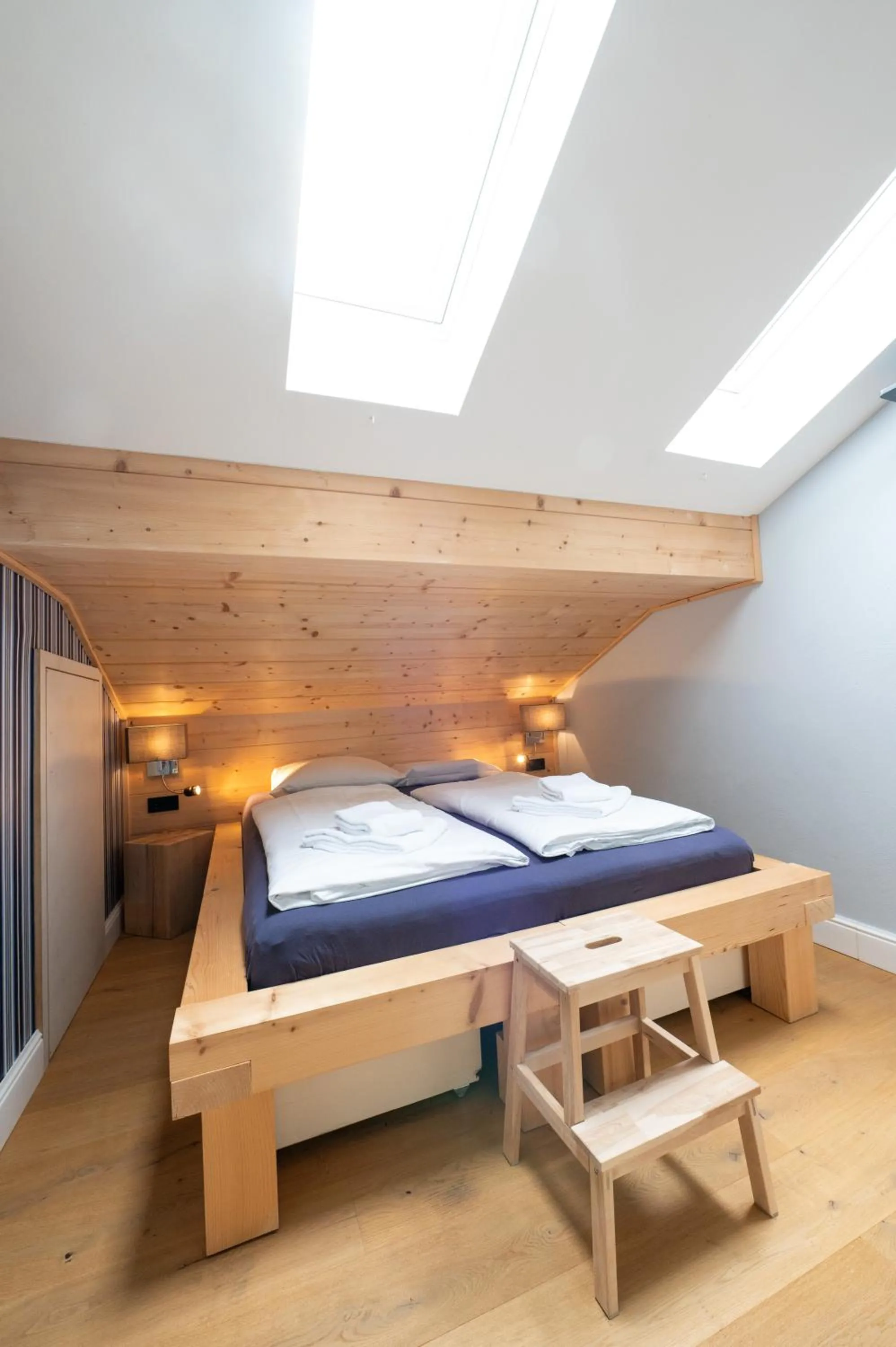 Bedroom, Bed in ALPENLIEBE - Sauna & Whirlpool - APARTments