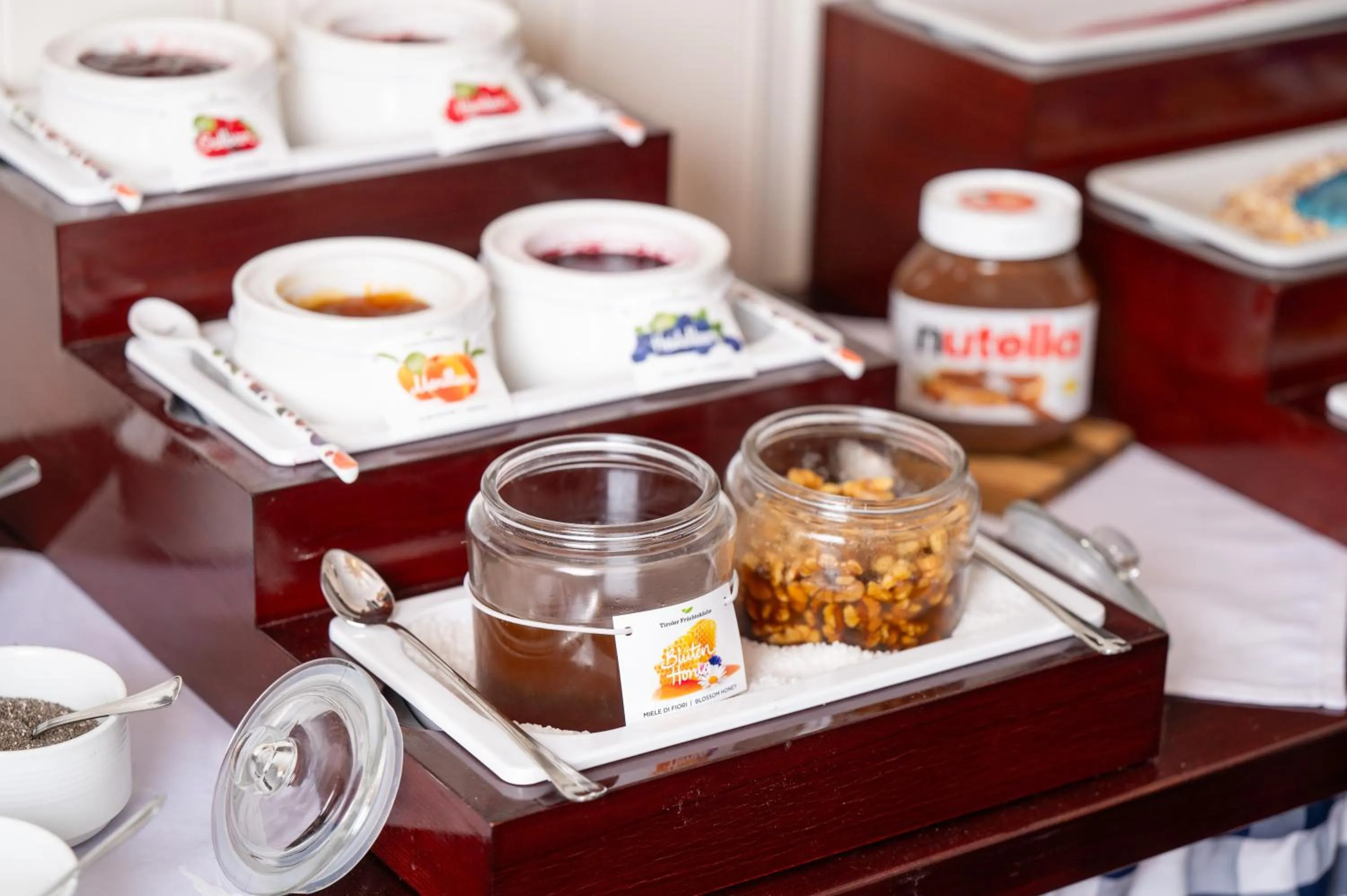 Buffet breakfast in ALPENLIEBE - Sauna & Whirlpool - APARTments