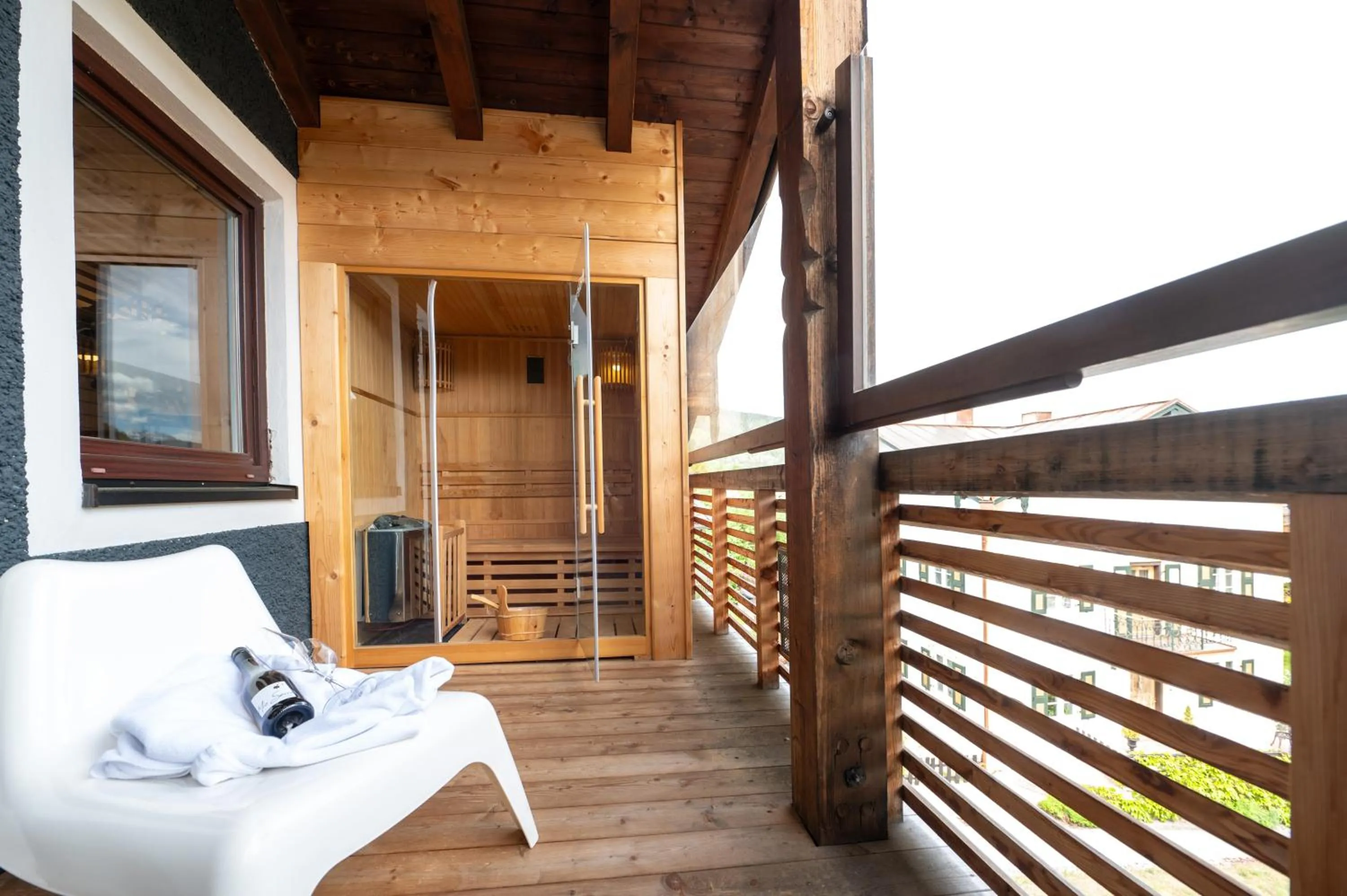 Sauna in ALPENLIEBE - Sauna & Whirlpool - APARTments