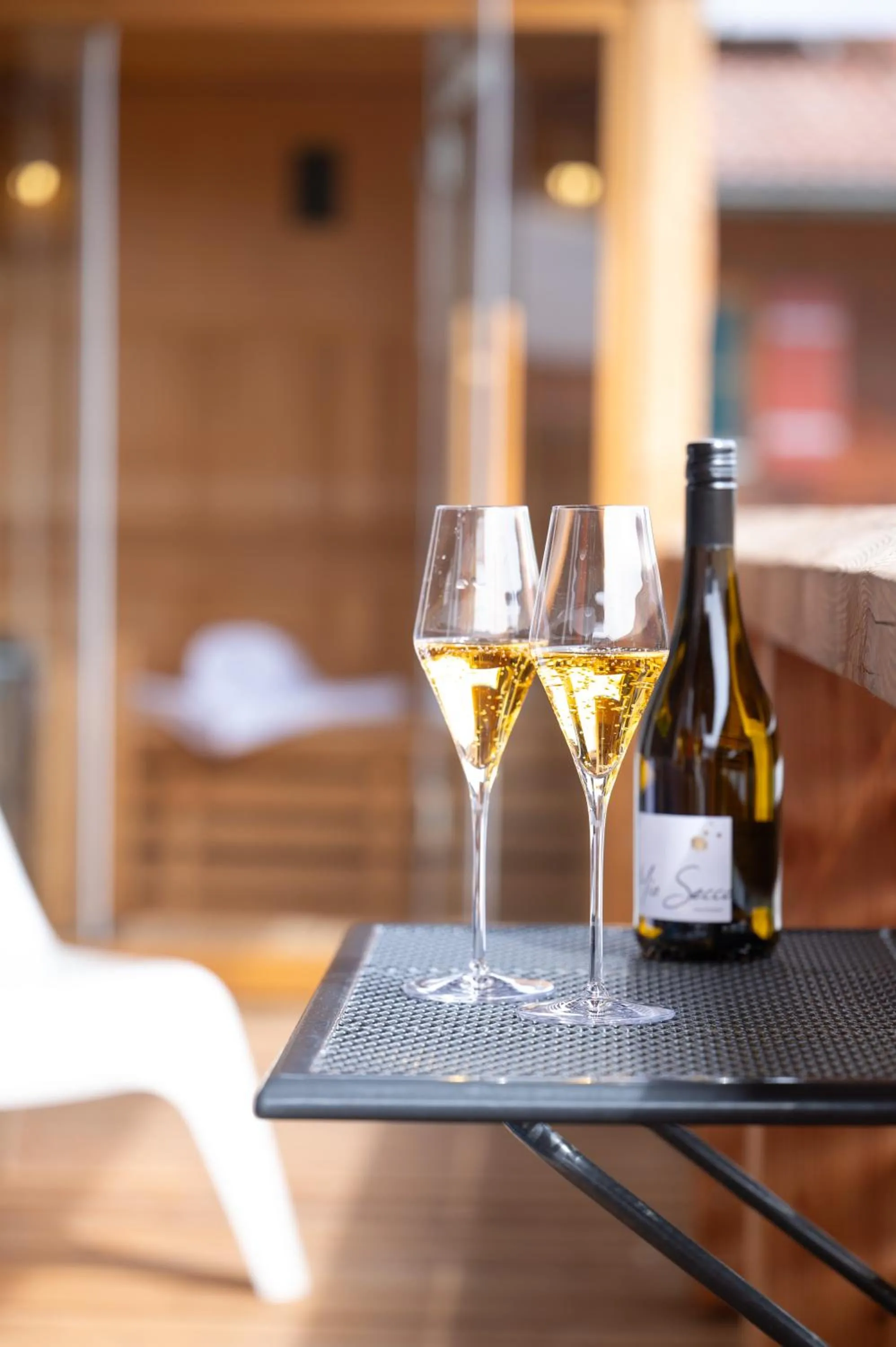 Food and drinks in ALPENLIEBE - Sauna & Whirlpool - APARTments