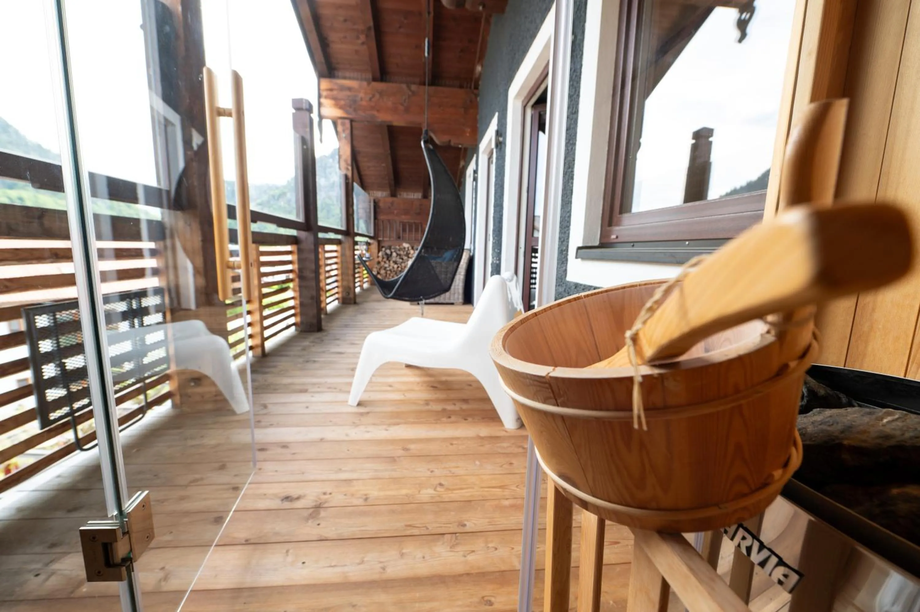 Sauna in ALPENLIEBE - Sauna & Whirlpool - APARTments