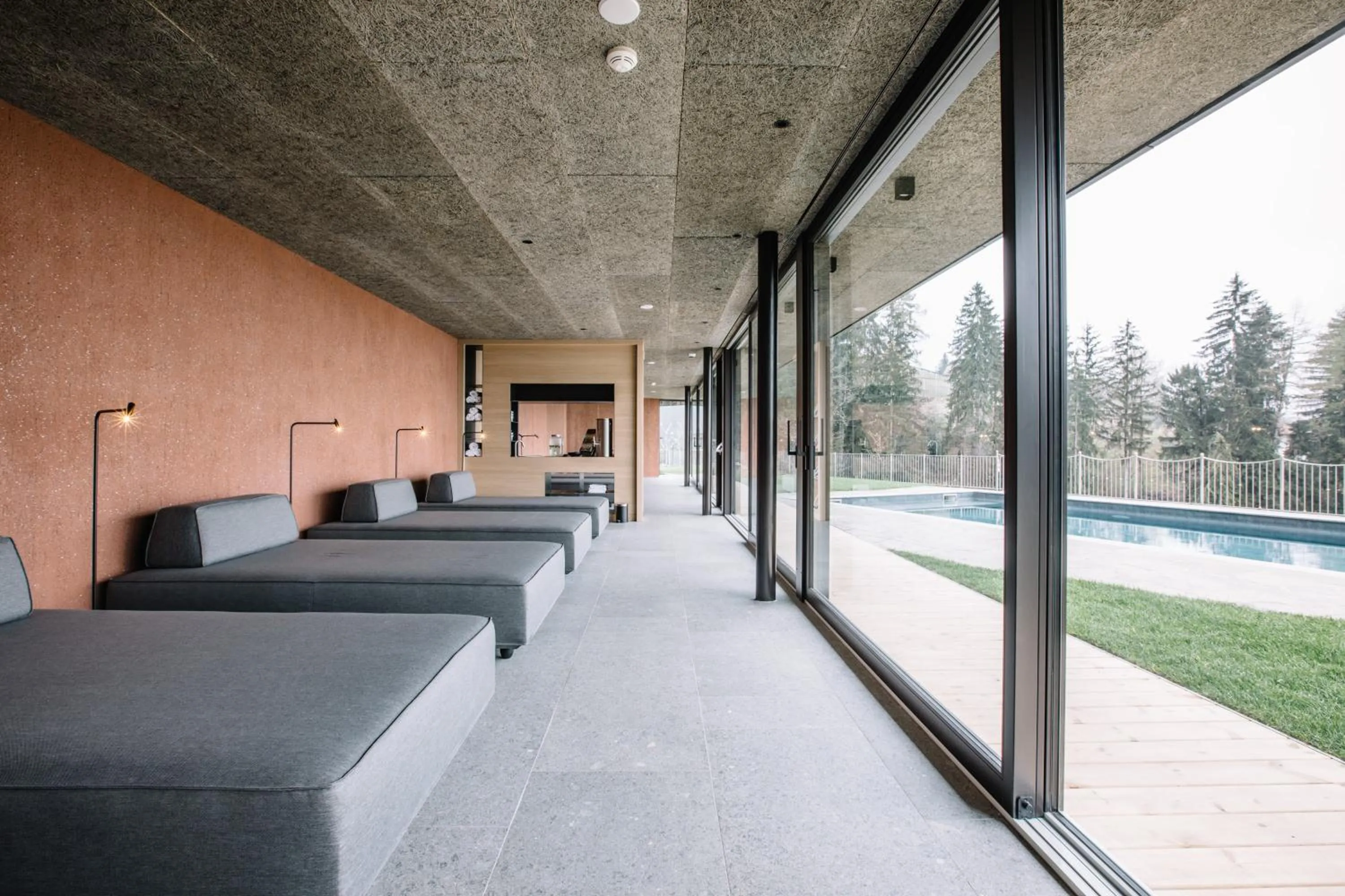 Sauna in Panoramic Suites Winzerhöhe