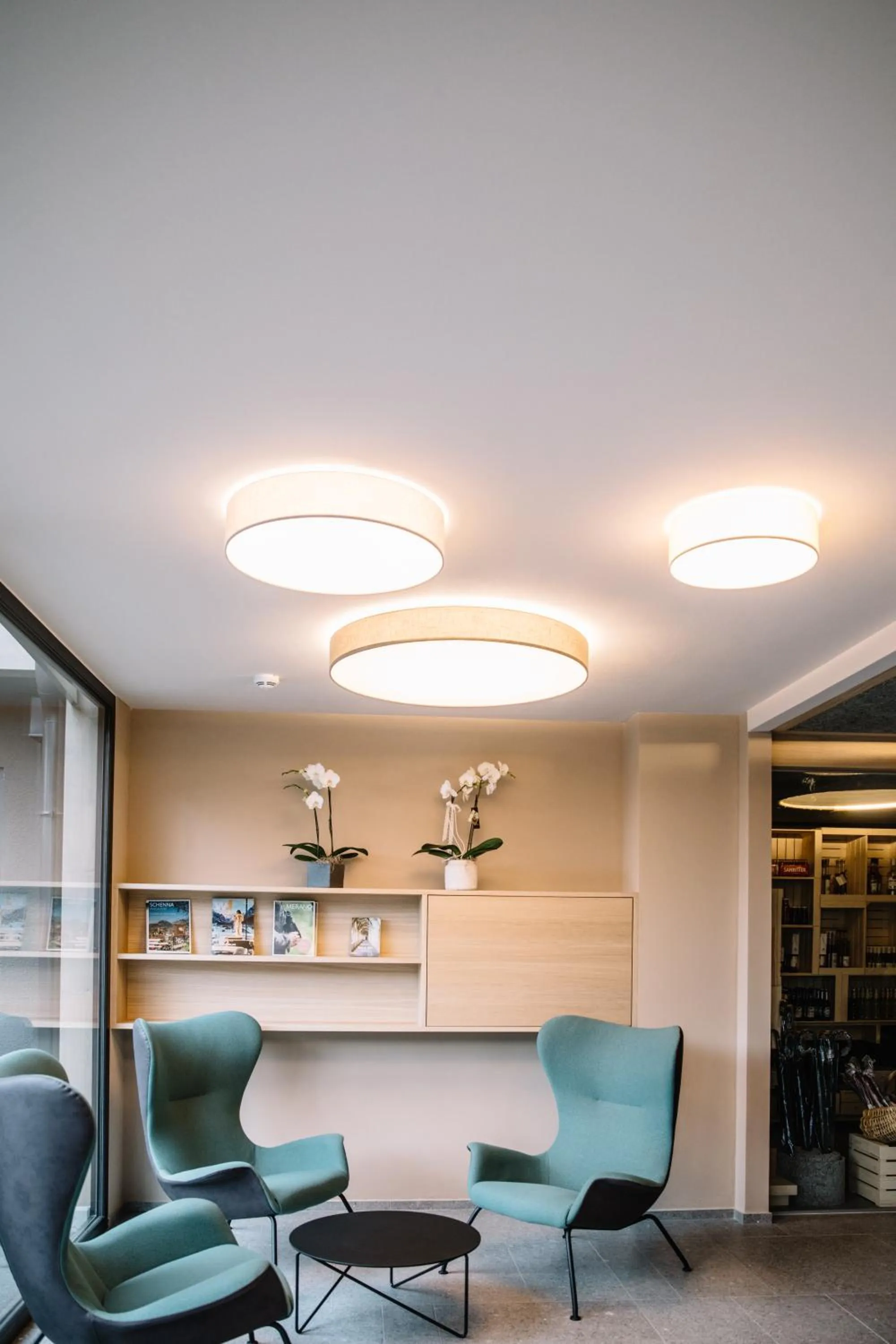 Lobby or reception in Panoramic Suites Winzerhöhe