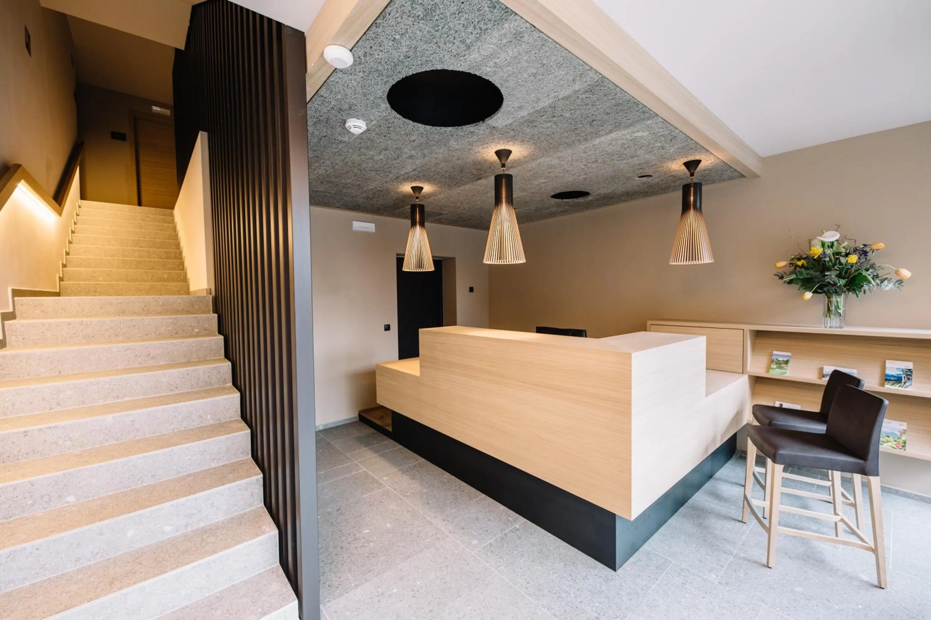 Lobby or reception in Panoramic Suites Winzerhöhe