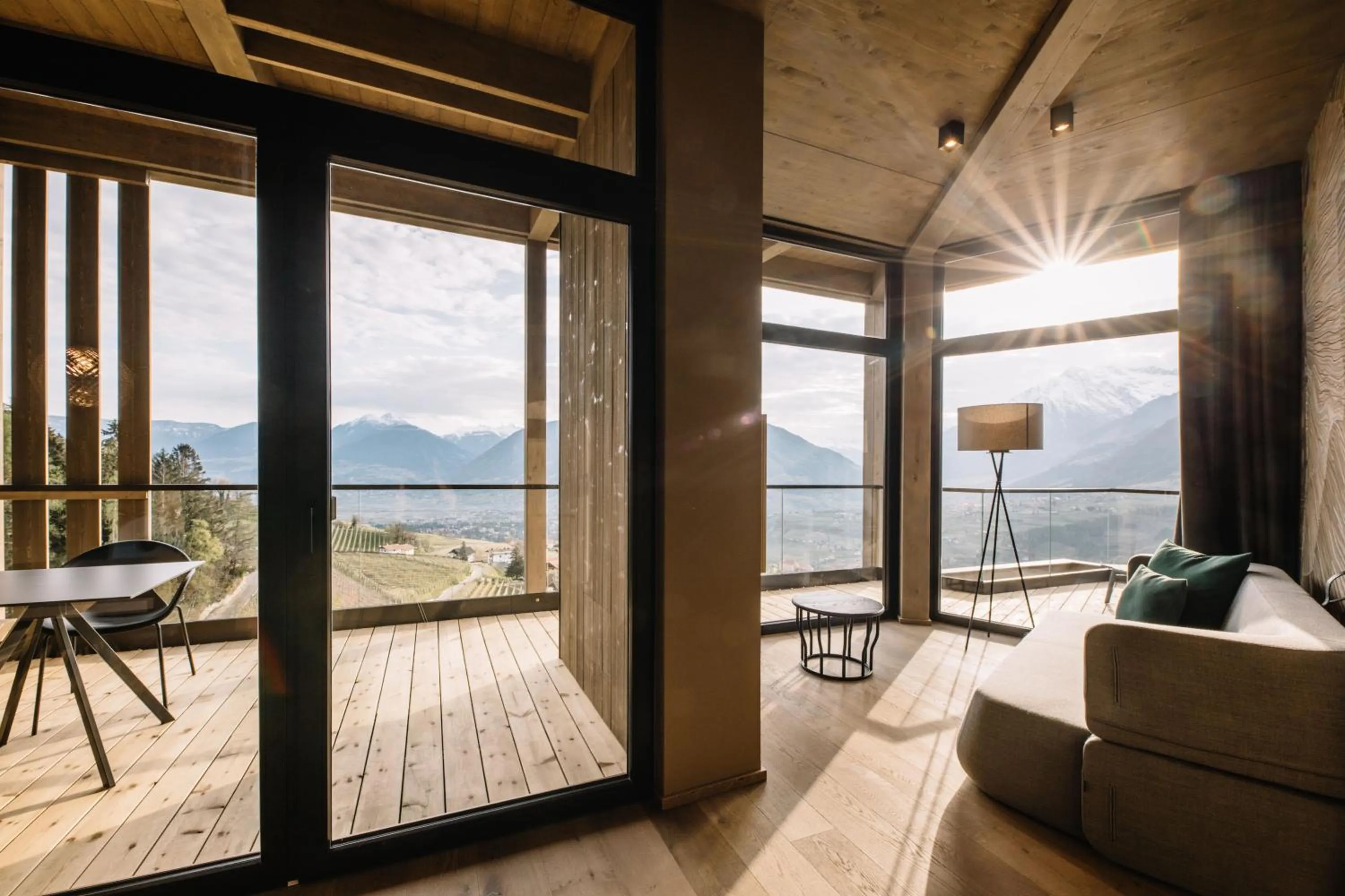 Balcony/Terrace in Panoramic Suites Winzerhöhe