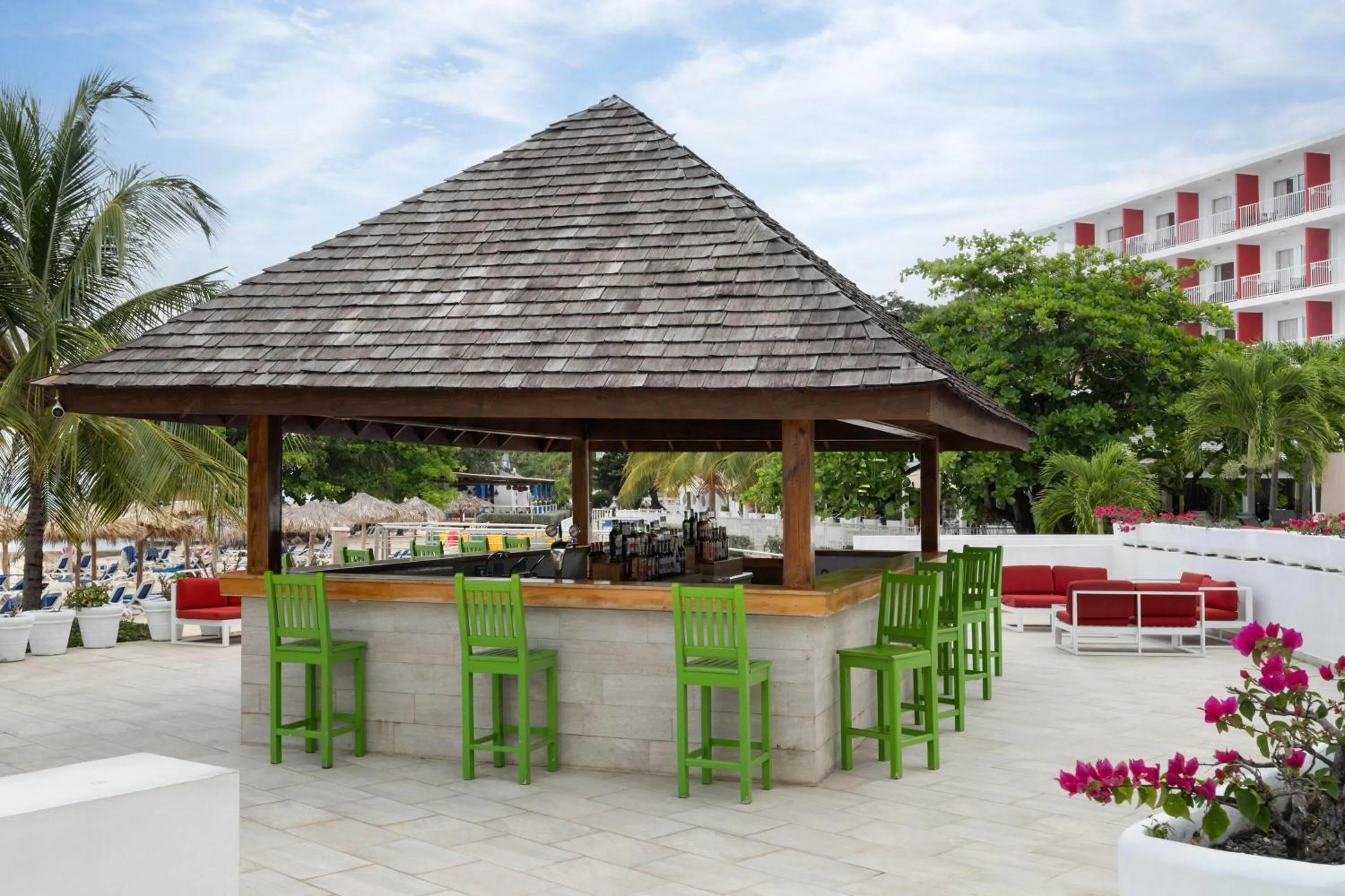 Property building in Grand Decameron Cornwall Beach, A Trademark All-Inclusive Resort