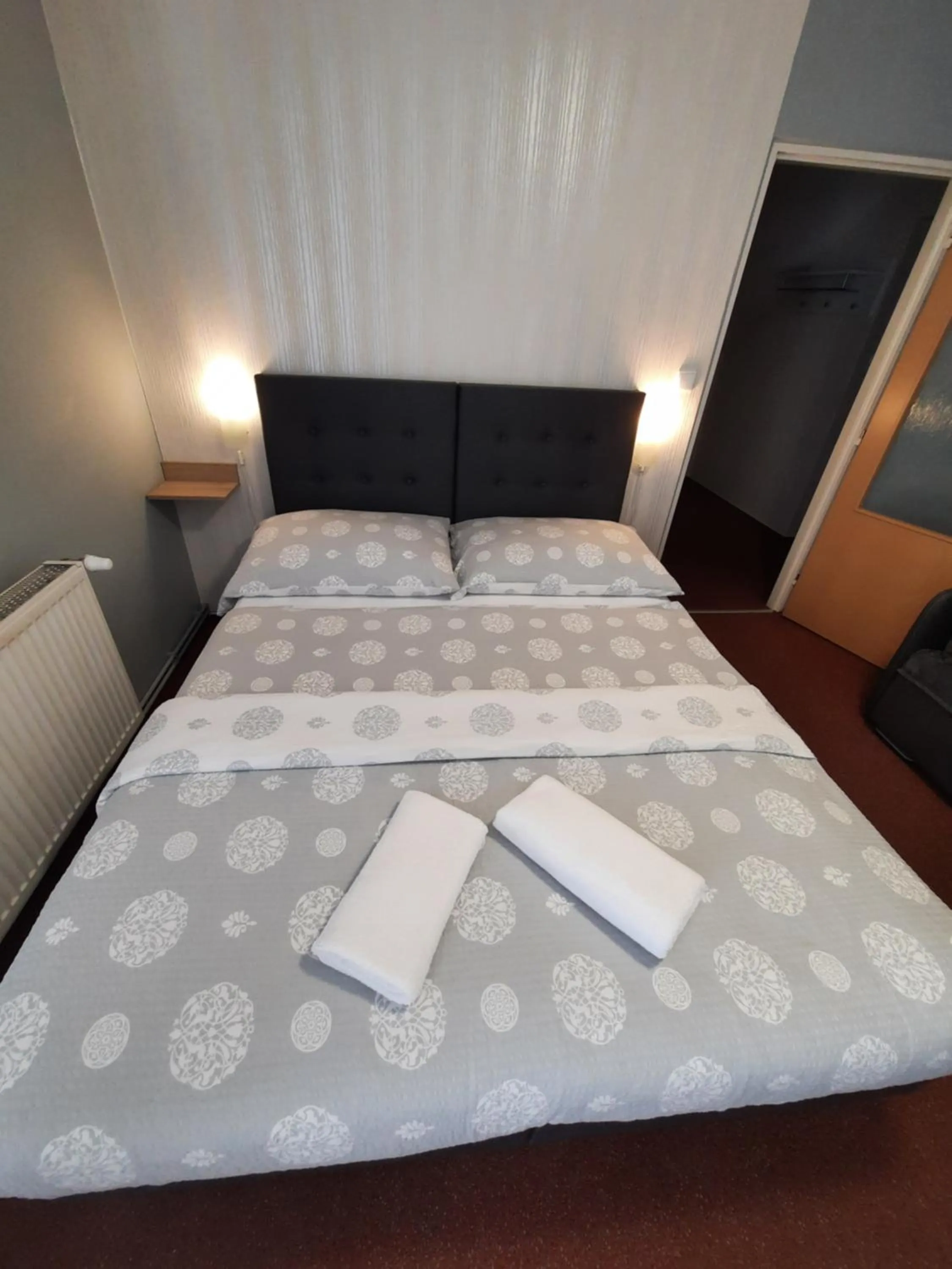 Bed in Hotel Boršičanka