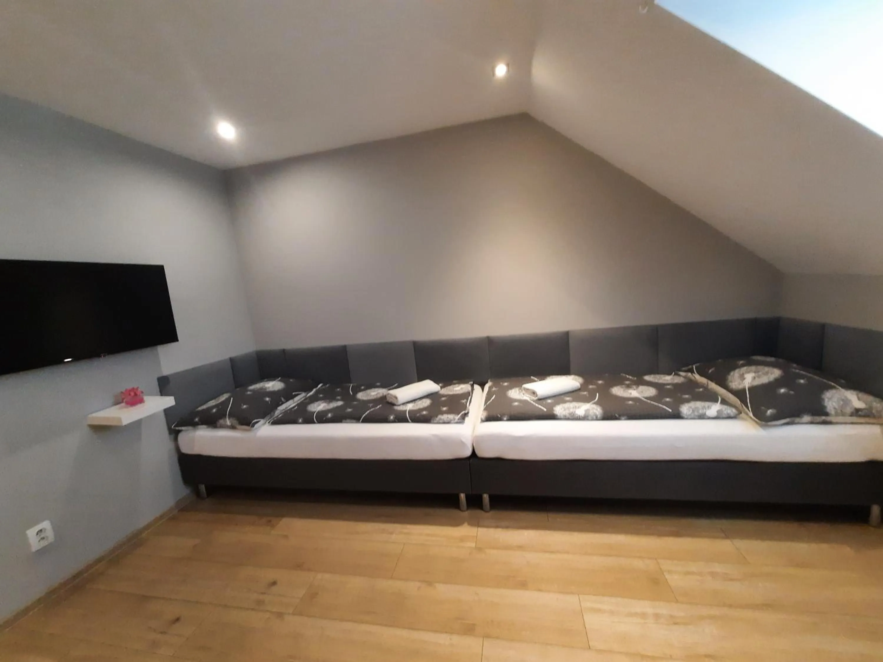 Bed in Hotel Boršičanka