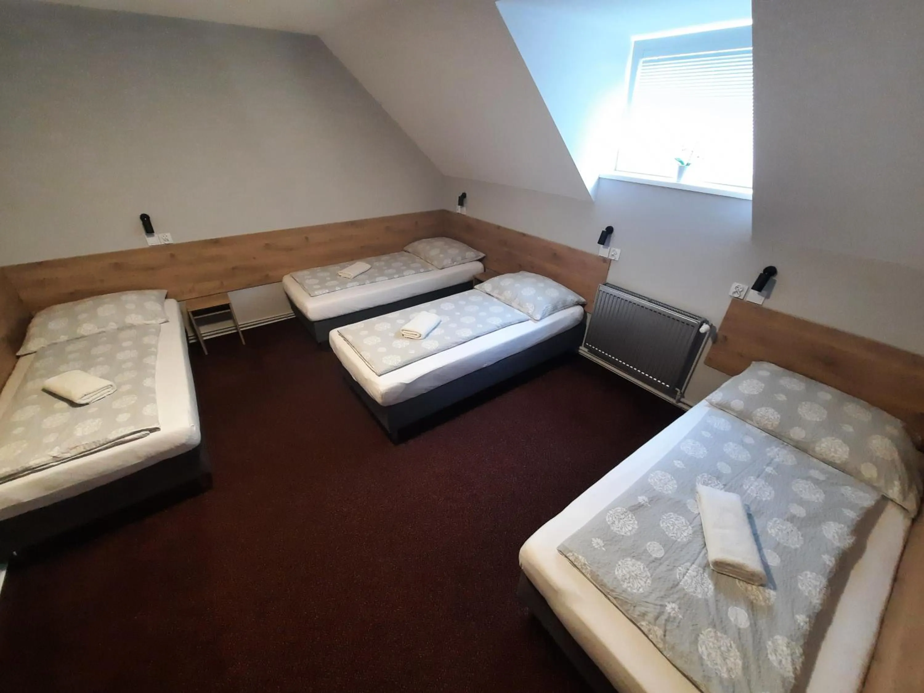 Bed in Hotel Boršičanka