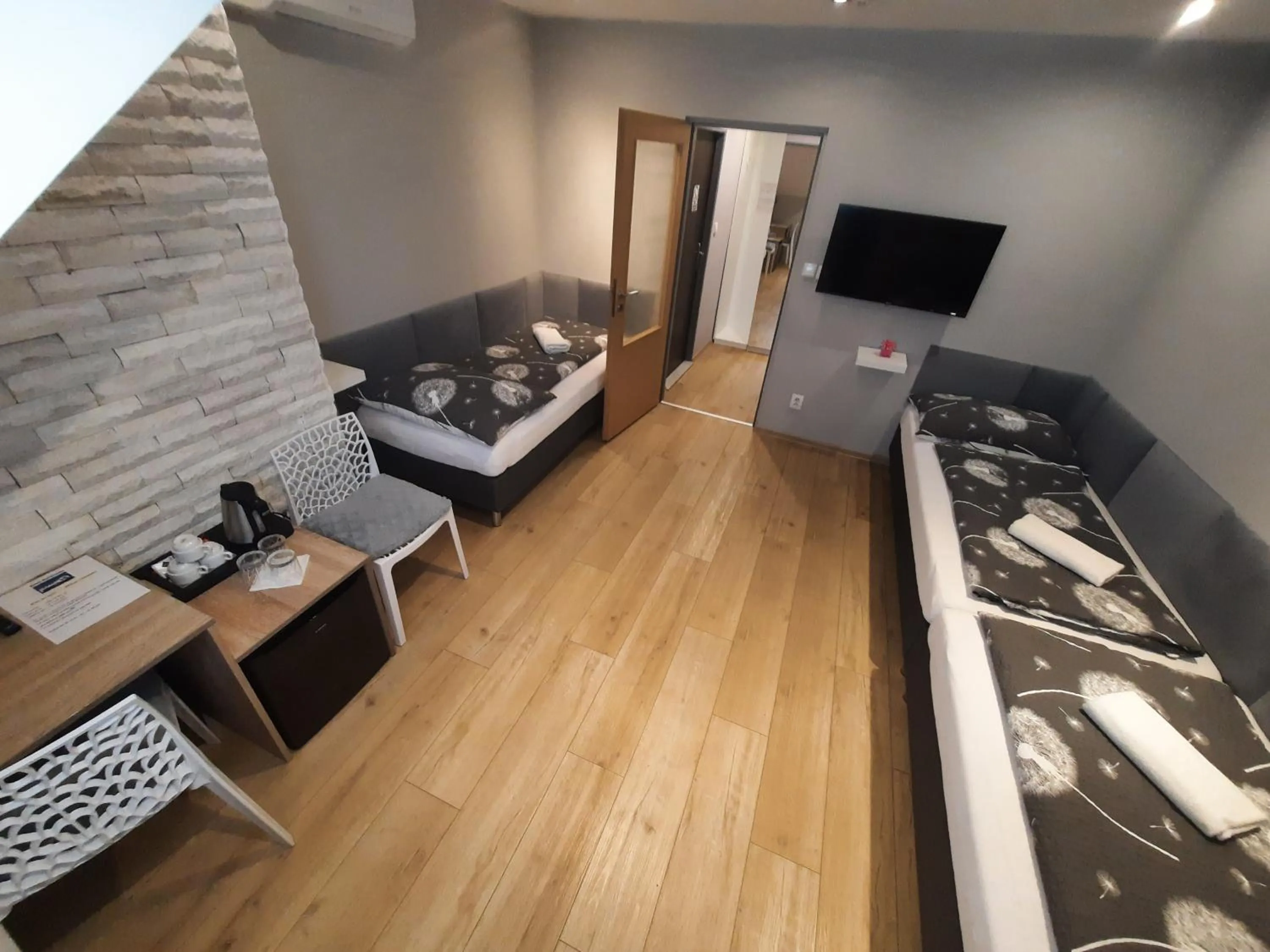 Bed in Hotel Boršičanka