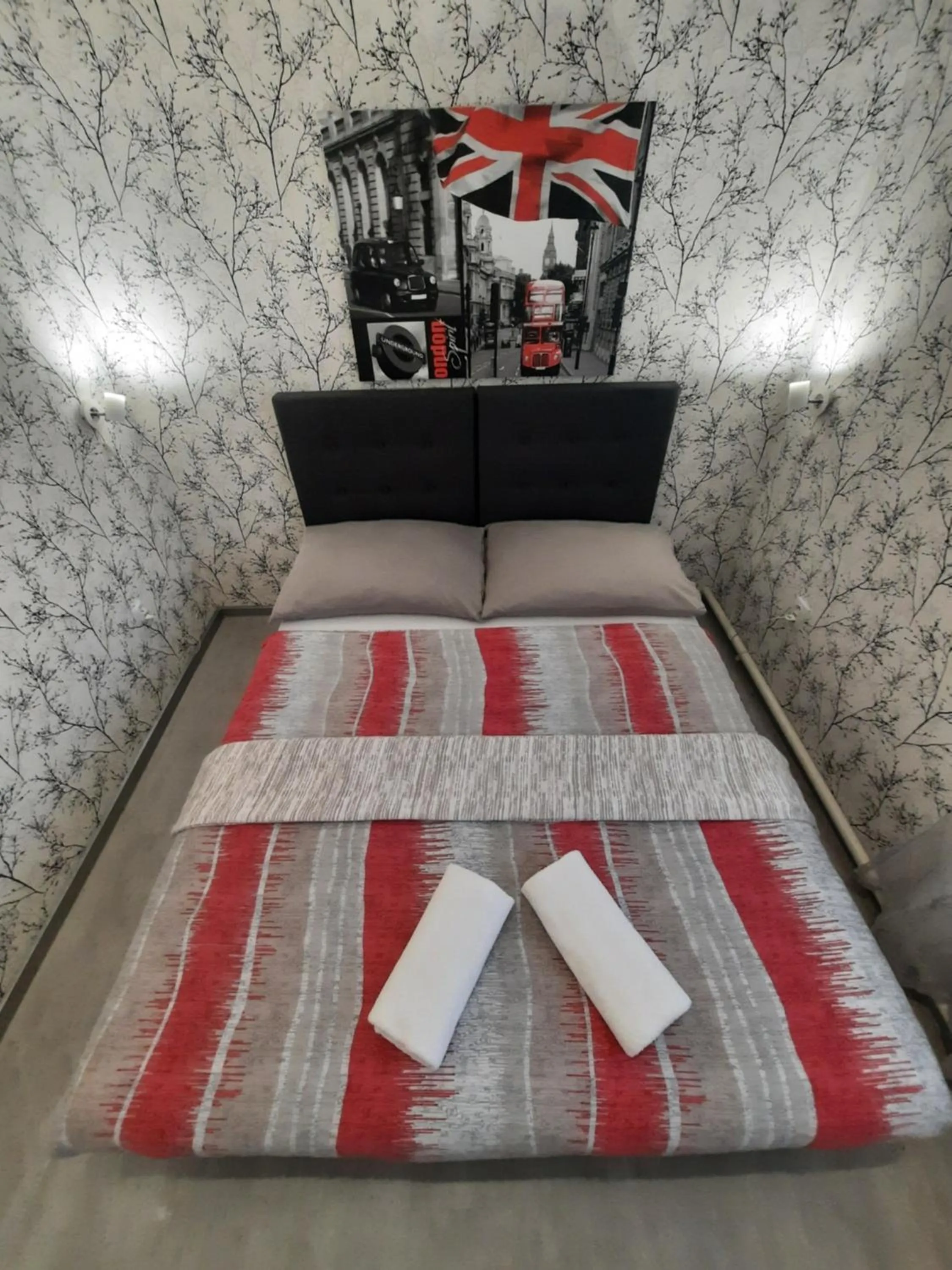 Bed in Hotel Boršičanka