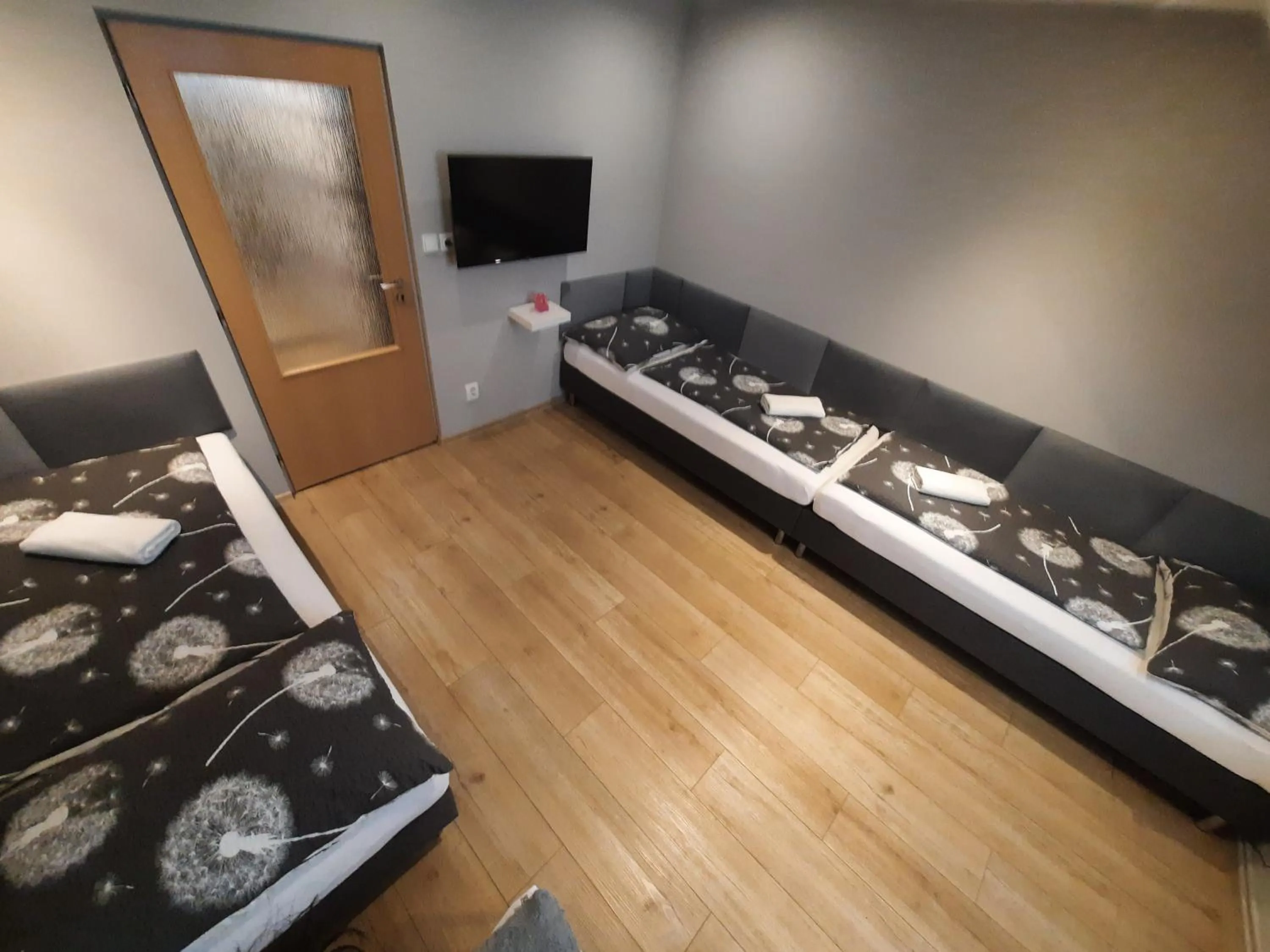 Bed in Hotel Boršičanka