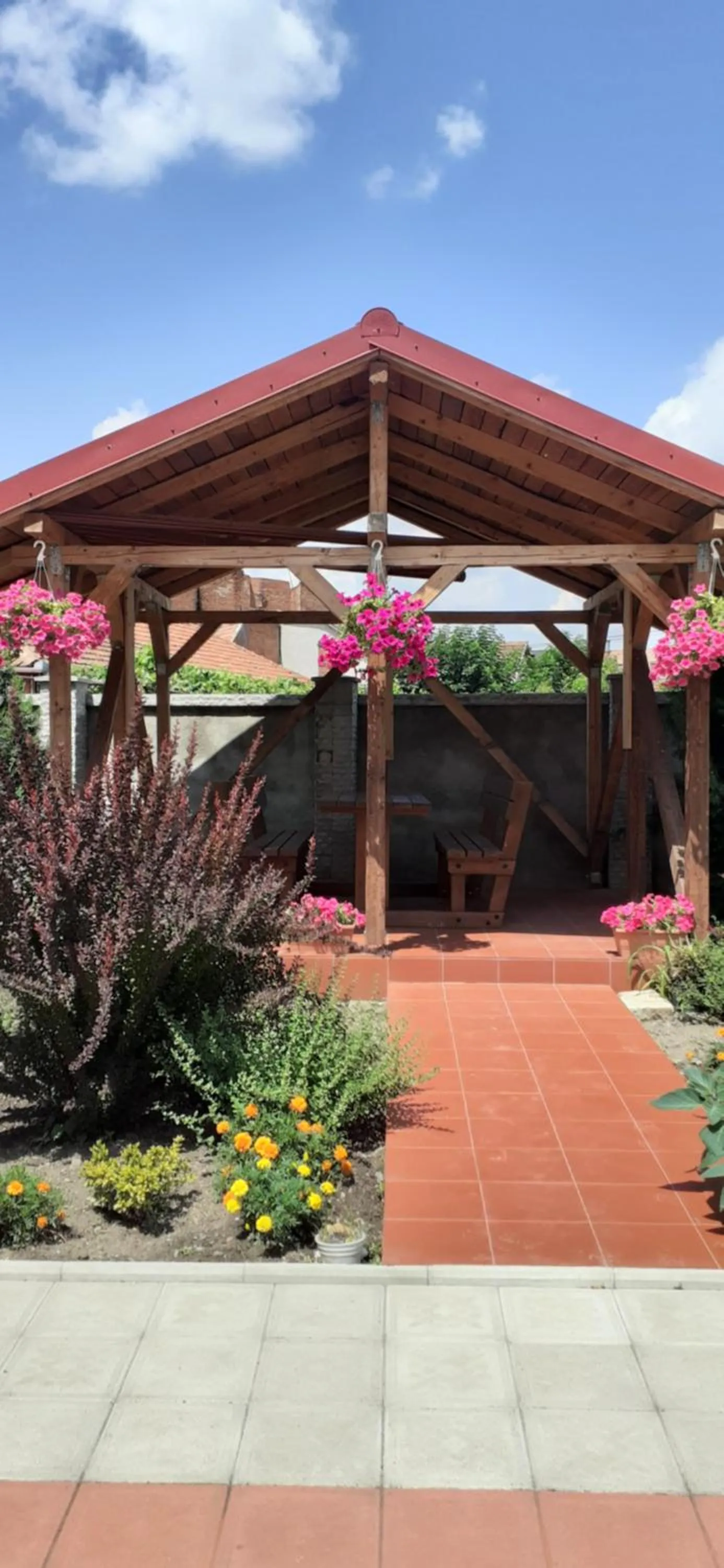 Garden view in La Principessa