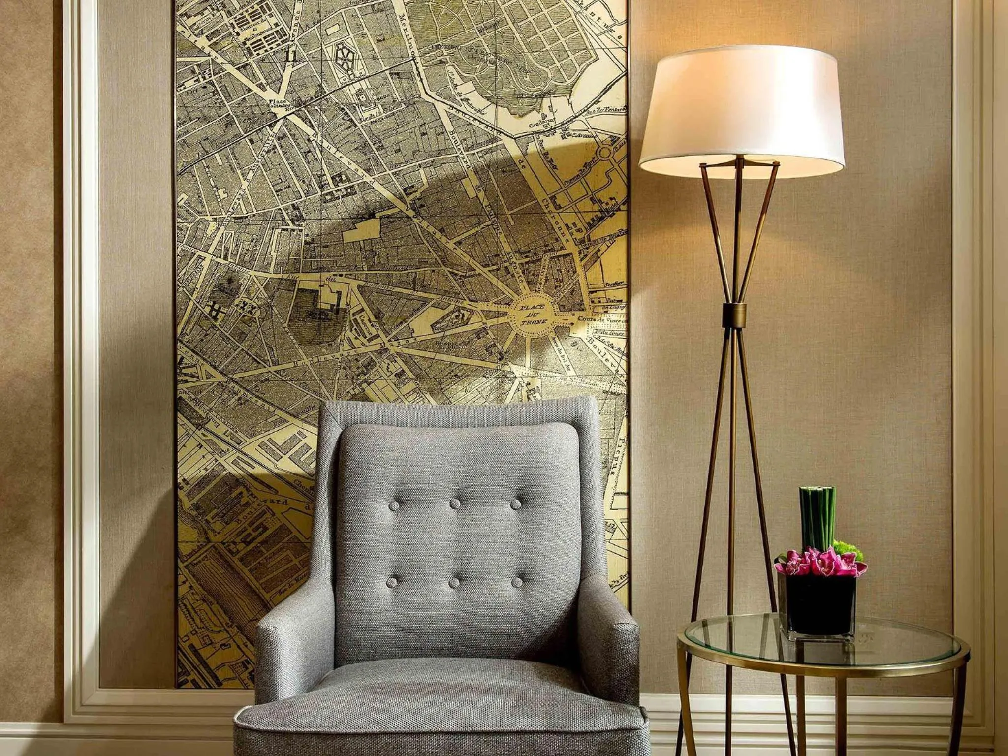 Bedroom in Sofitel Shanghai Hongqiao