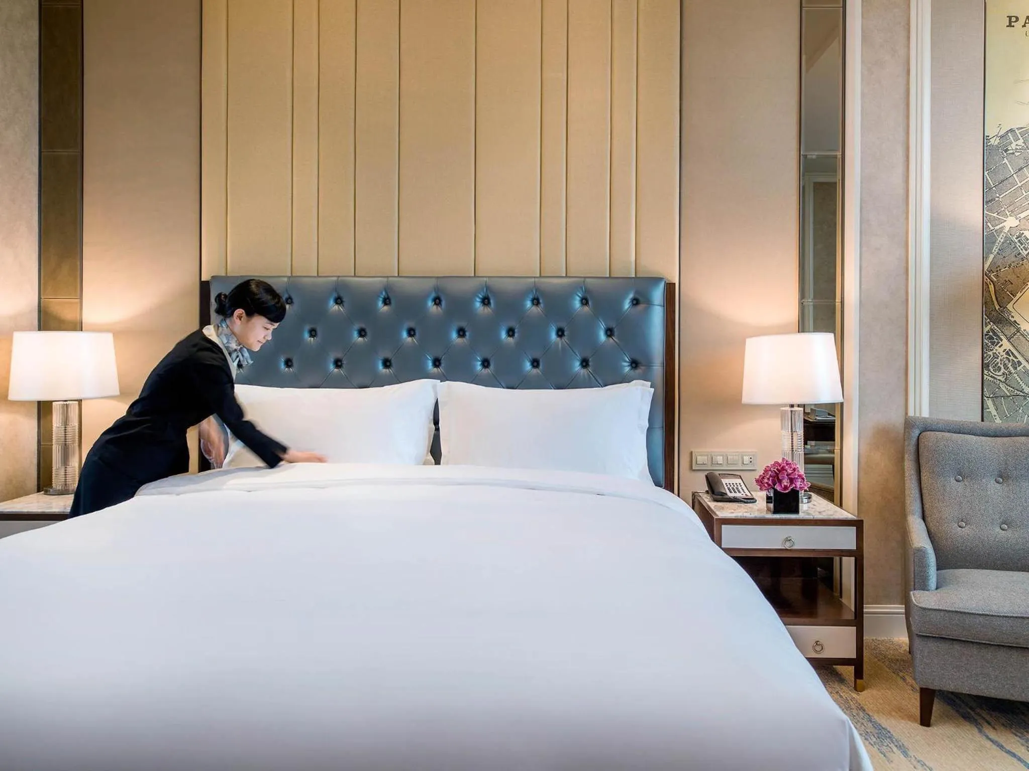 Other, Bed in Sofitel Shanghai Hongqiao