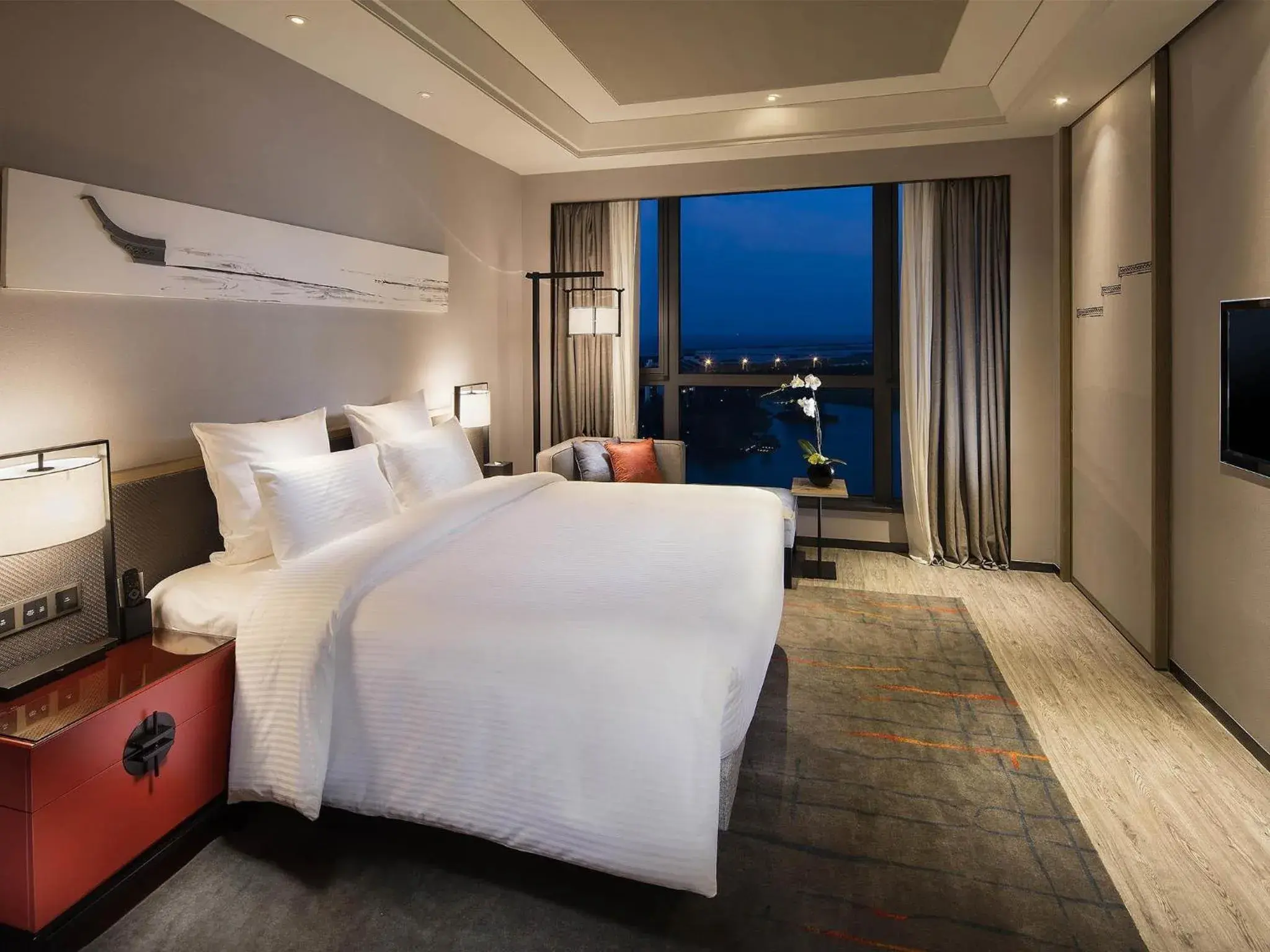 Bedroom, Bed in Pullman Hefei Sunac Bedroom, Bed in Pullman Hefei Sunac