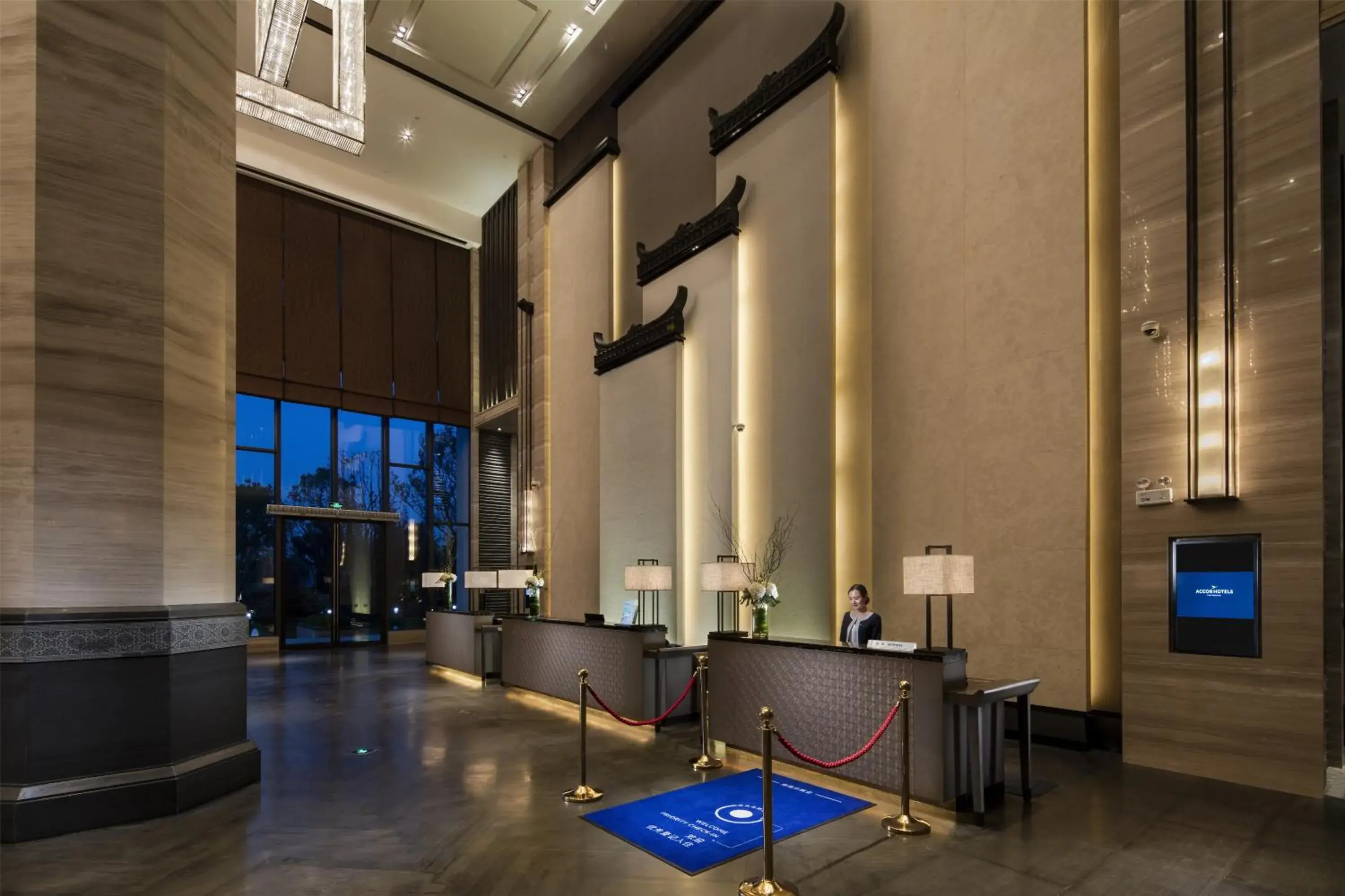 Lobby or reception in Pullman Hefei Sunac Lobby or reception in Pullman Hefei Sunac