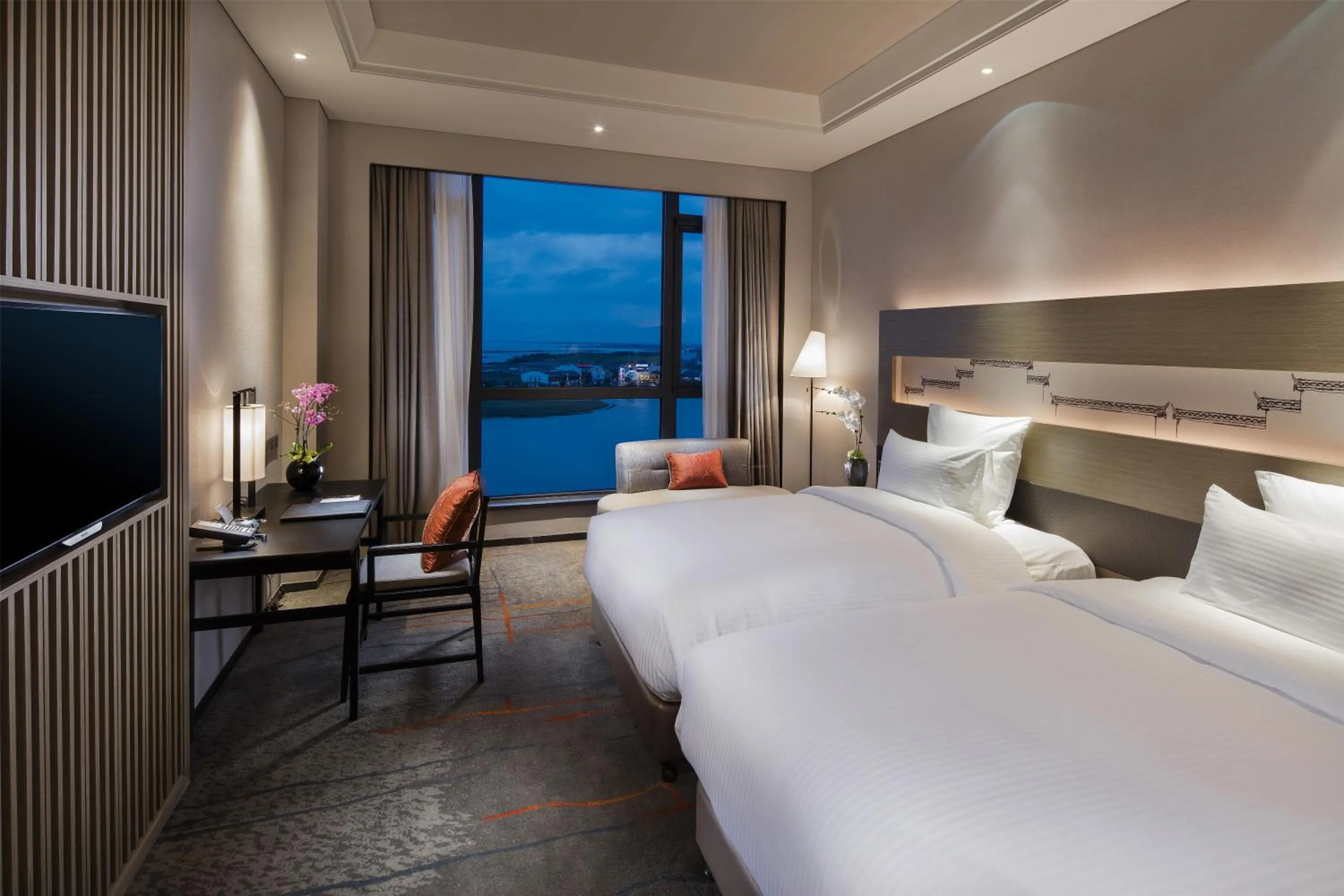 Bedroom, Bed in Pullman Hefei Sunac