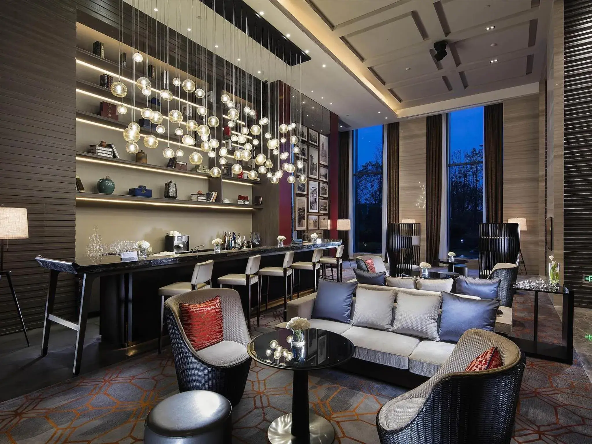 Lounge or bar in Pullman Hefei Sunac Lounge or bar in Pullman Hefei Sunac