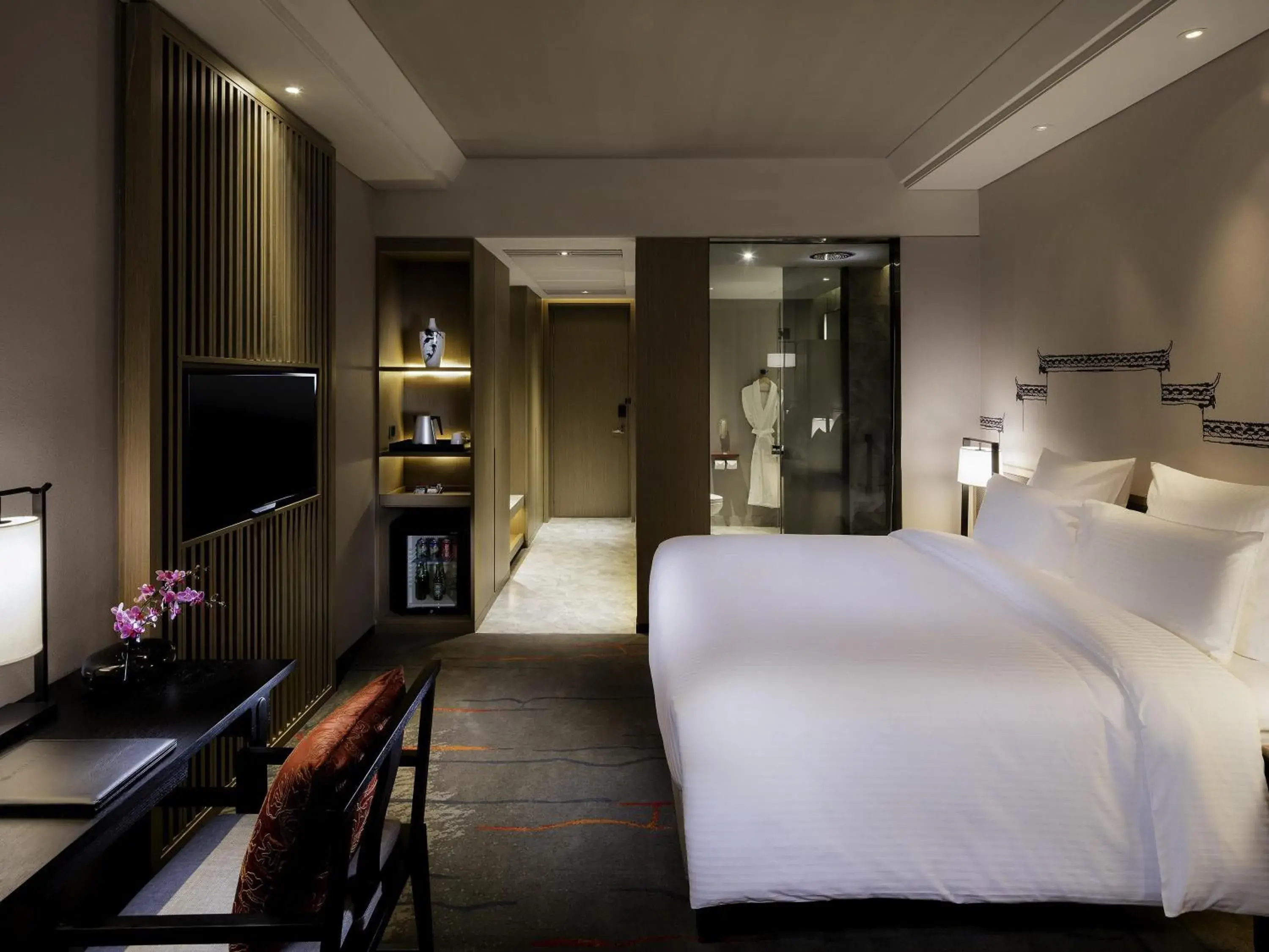 Bedroom, Bed in Pullman Hefei Sunac Bedroom, Bed in Pullman Hefei Sunac