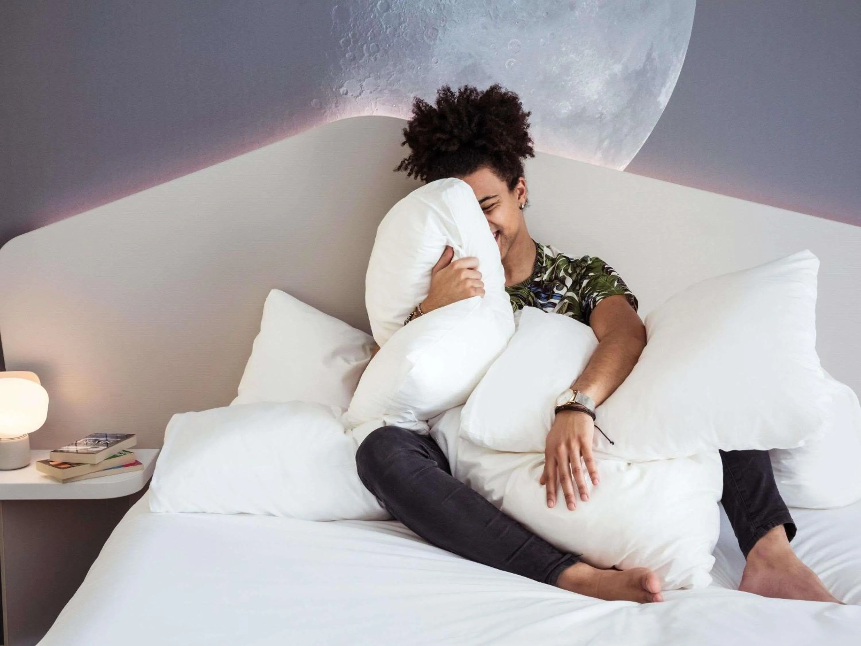 Bedroom, Bed in ibis Styles Paris Charles de Gaulle Airport