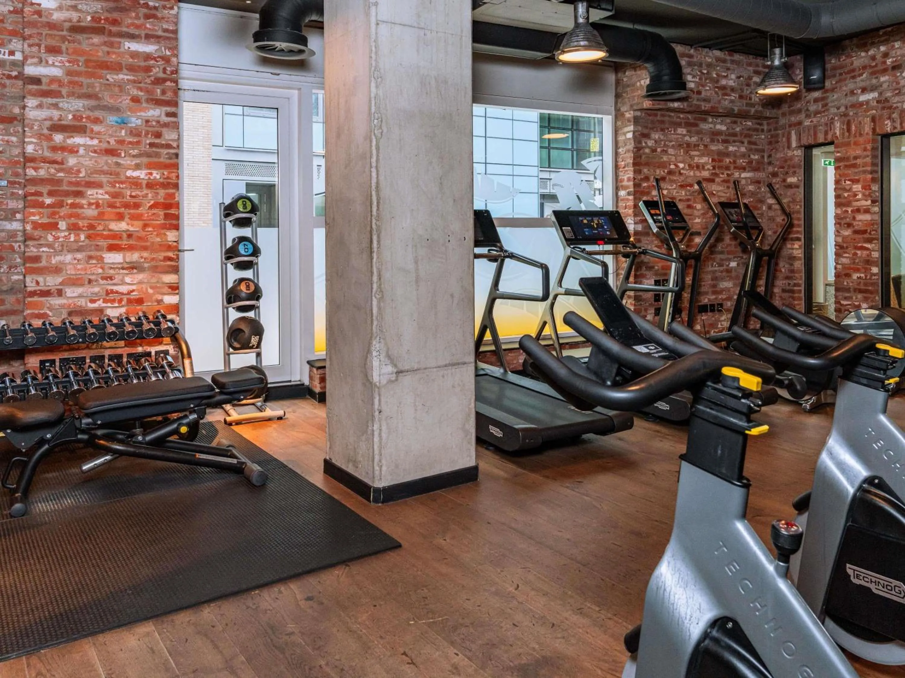 Fitness centre/facilities in Novotel London Canary Wharf
