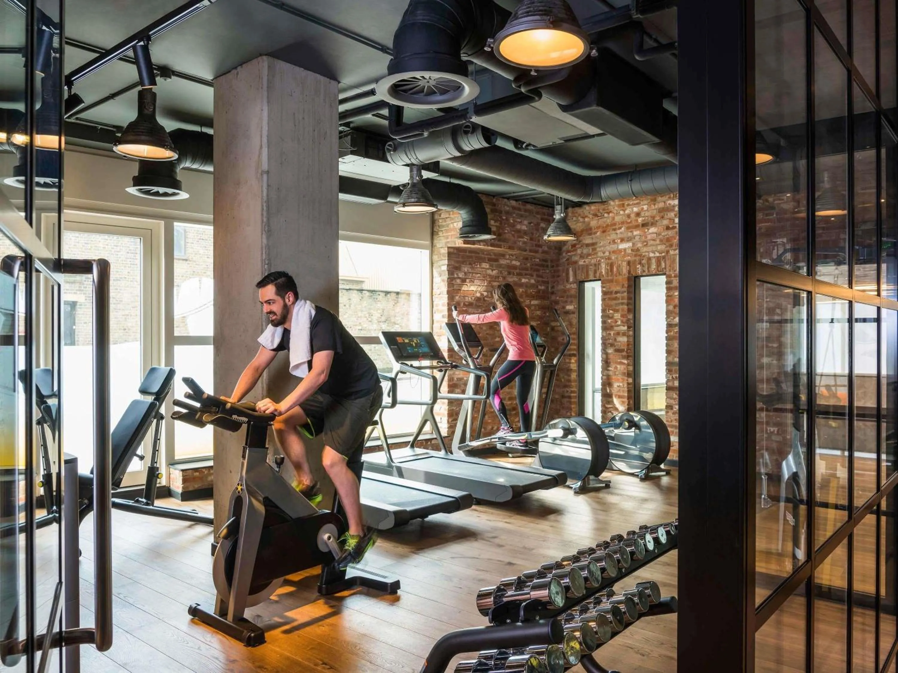 Fitness centre/facilities in Novotel London Canary Wharf