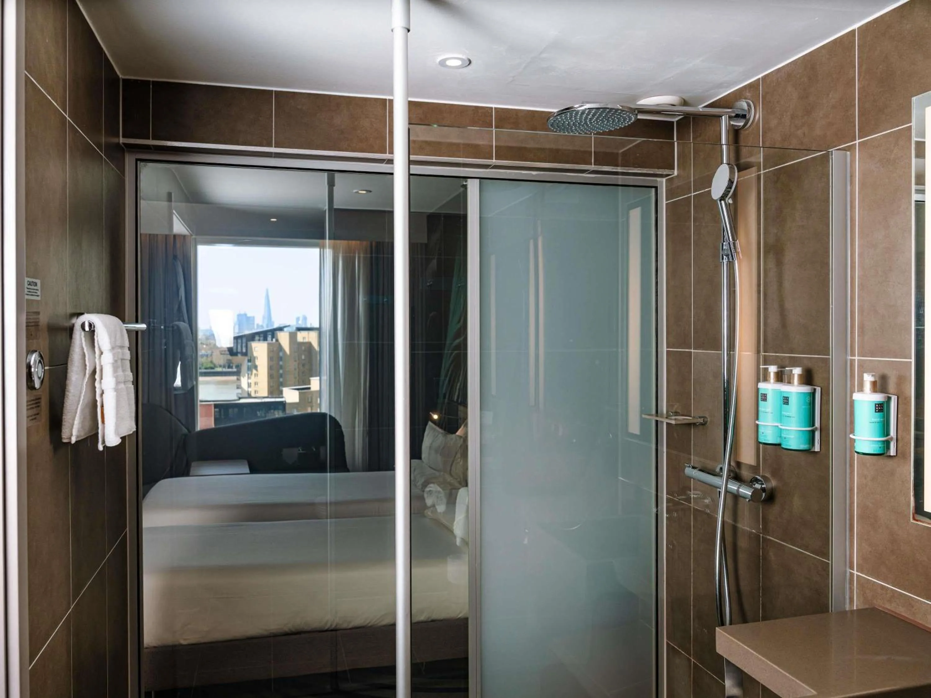 Bedroom in Novotel London Canary Wharf