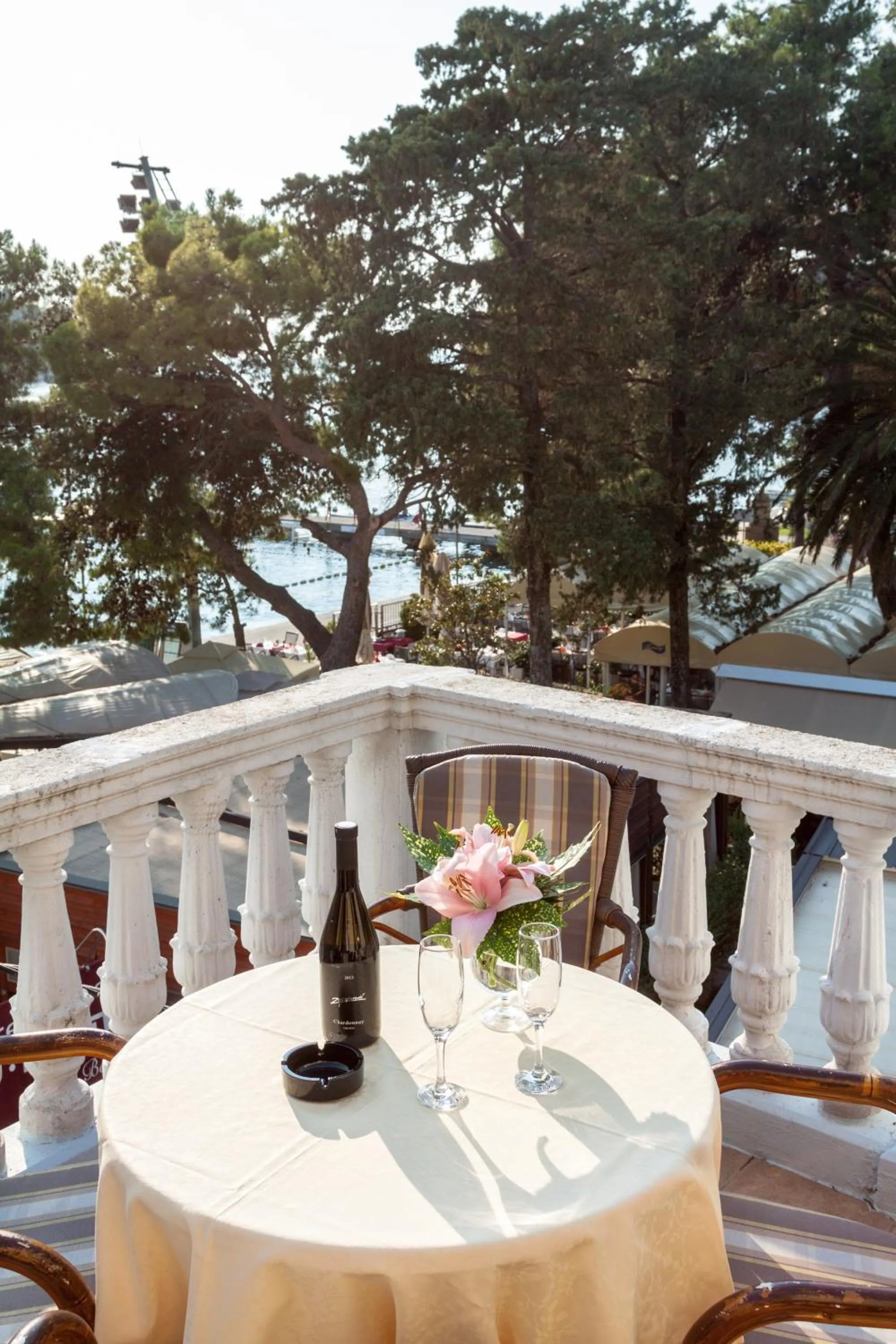 Balcony/Terrace in Boutique Hotel Villa Pattiera